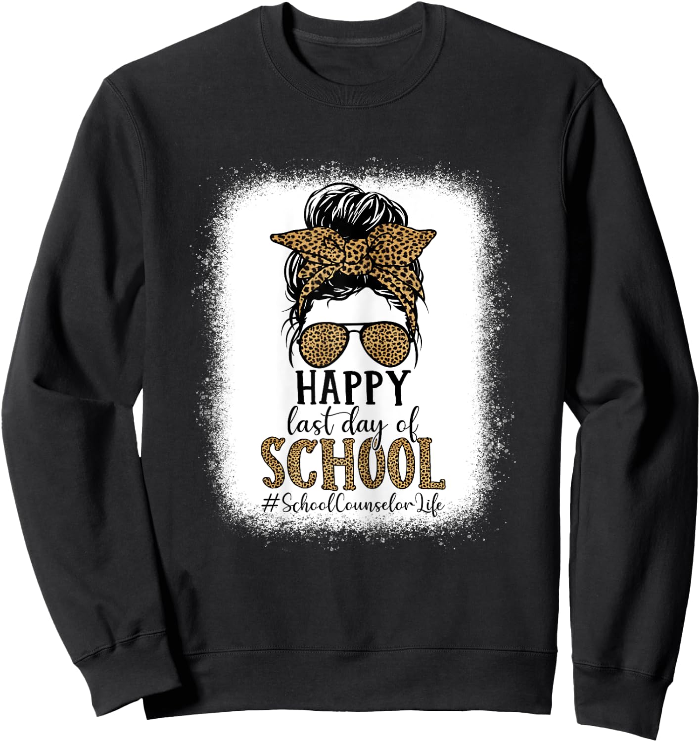 School Counselor Graduation Day Teachers Last Day of School Sweatshirt - Sweatshirt | Black