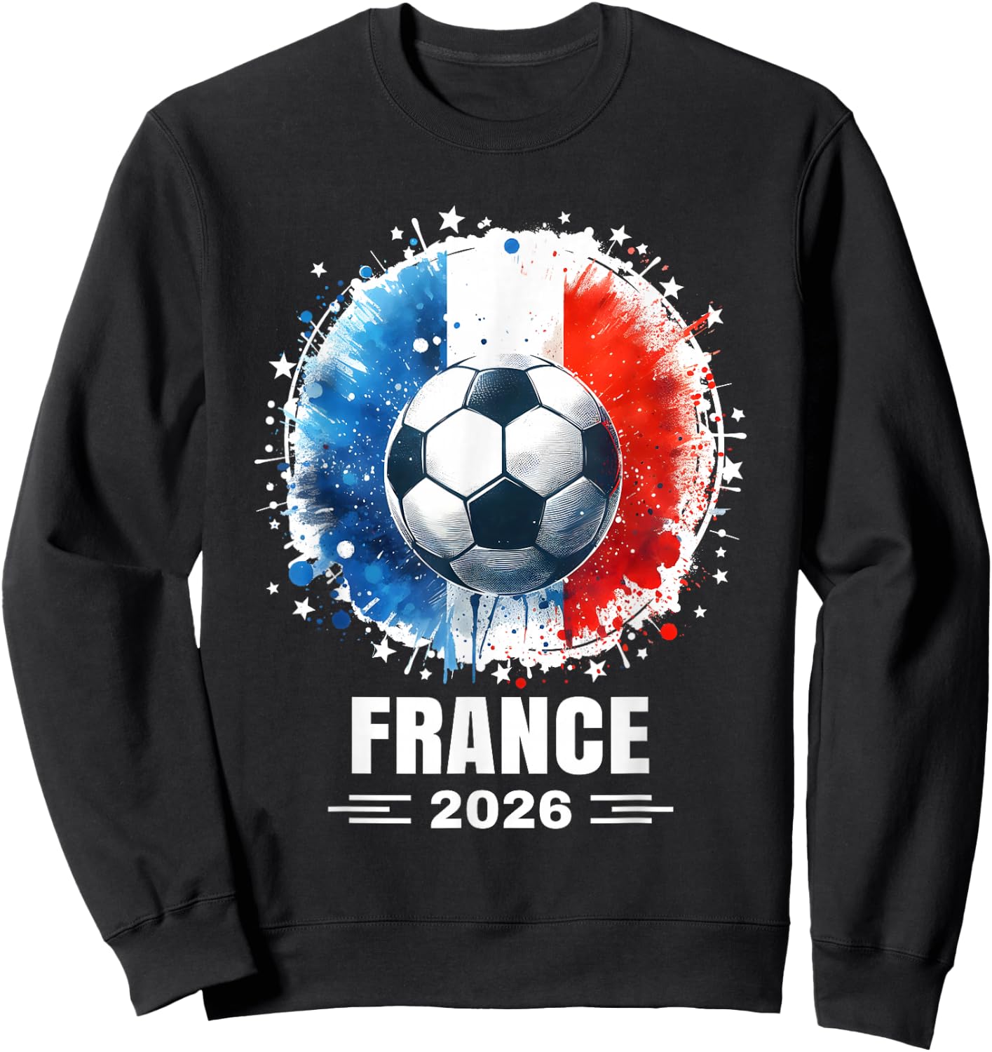 Vêtements de France Jerseys de France 2026 , Black, S Sweatshirt - Sweatshirt | Black