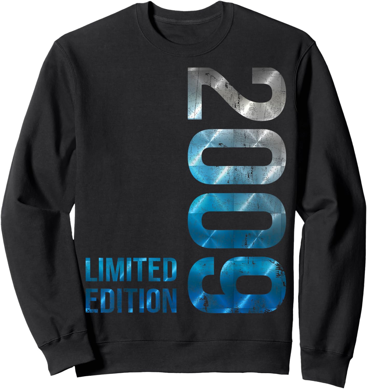 16th Birthday Boy Girl 16 Years 2009 Decorative Funny Gift , black Sweatshirt - Sweatshirt | Black