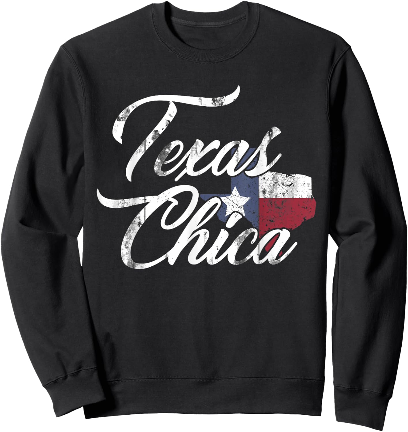 Texas Chica Texas Sweatshirt - Sweatshirt | Black