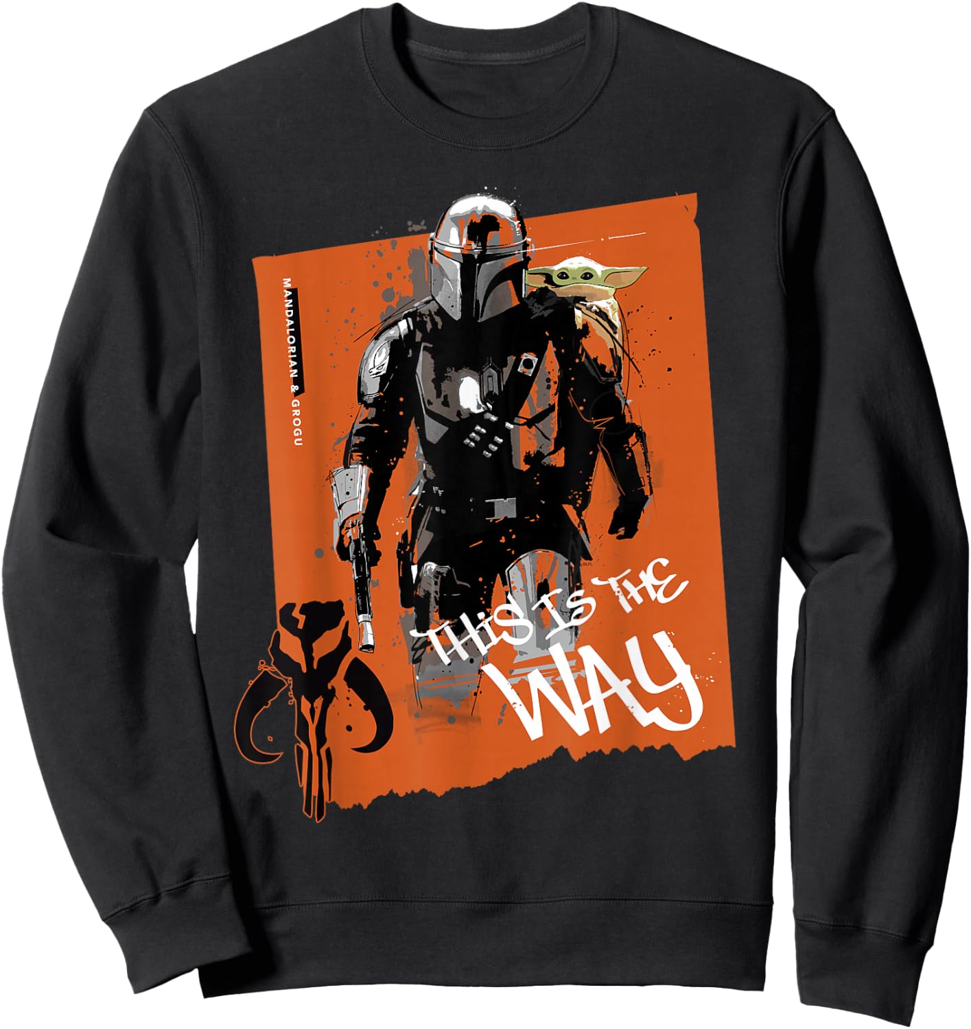 Star Wars: The Mandalorian and Grogu Movie This is the Way Sweatshirt - Sweatshirt | Black