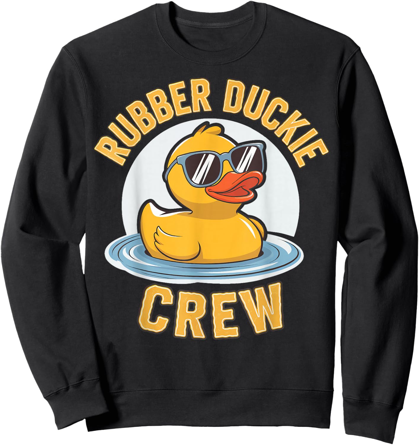 Rubber Duckie Crew Sweatshirt - Sweatshirt | Black