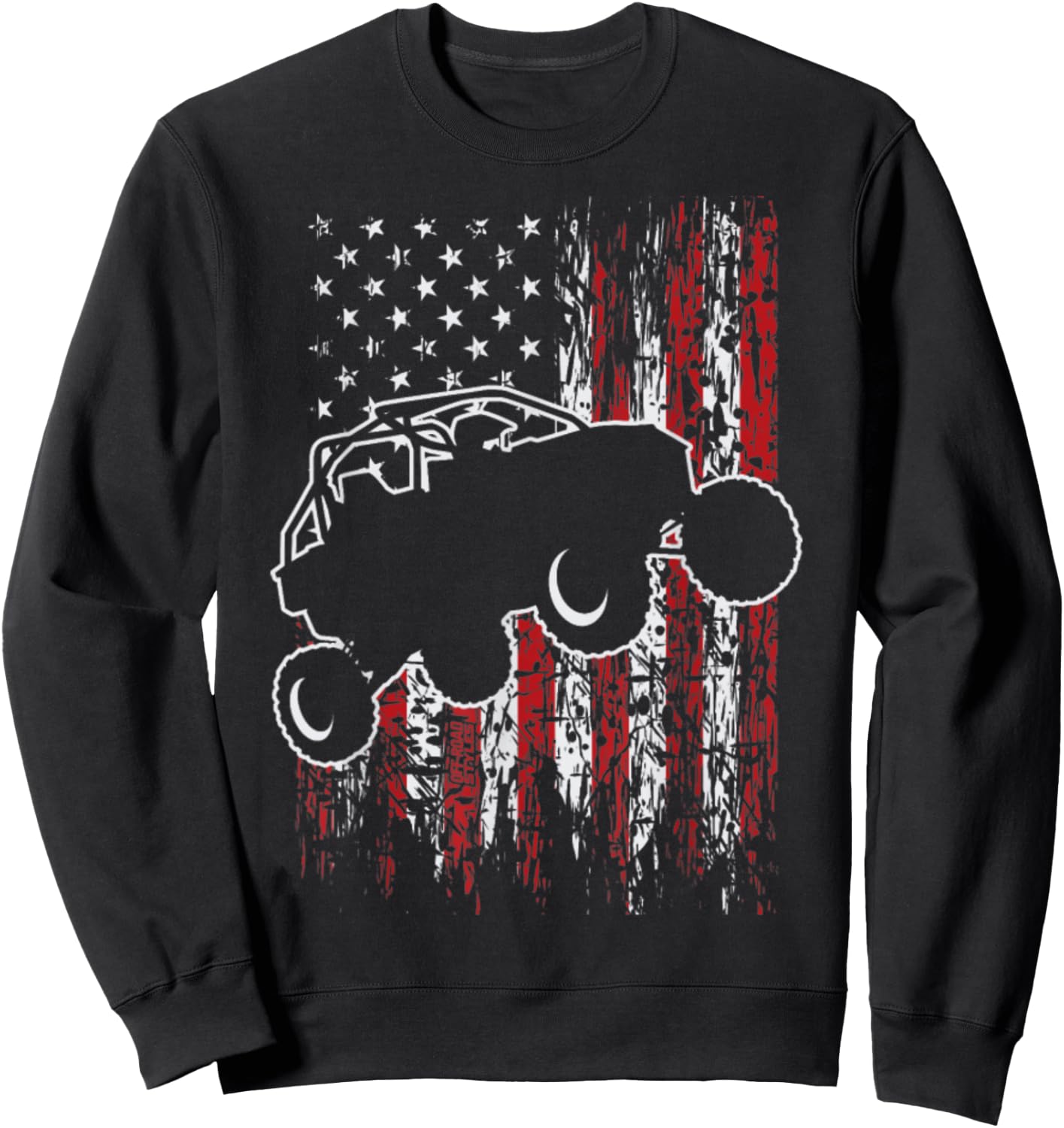 USA Utv RZR Racing Sweatshirt - Sweatshirt | Black