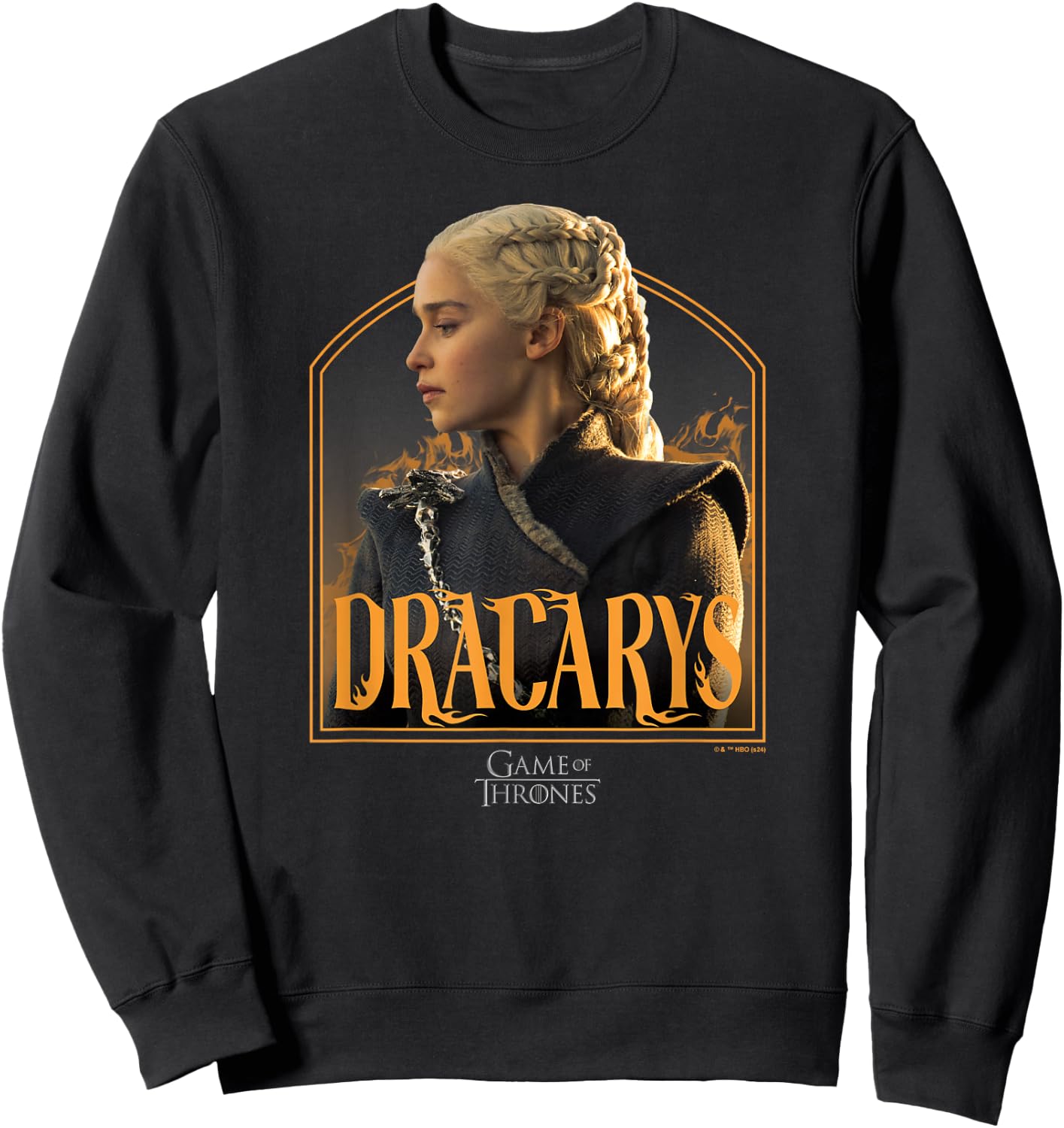 Game Of Thrones - Daenerys Dracarys Sweatshirt - Sweatshirt | Black