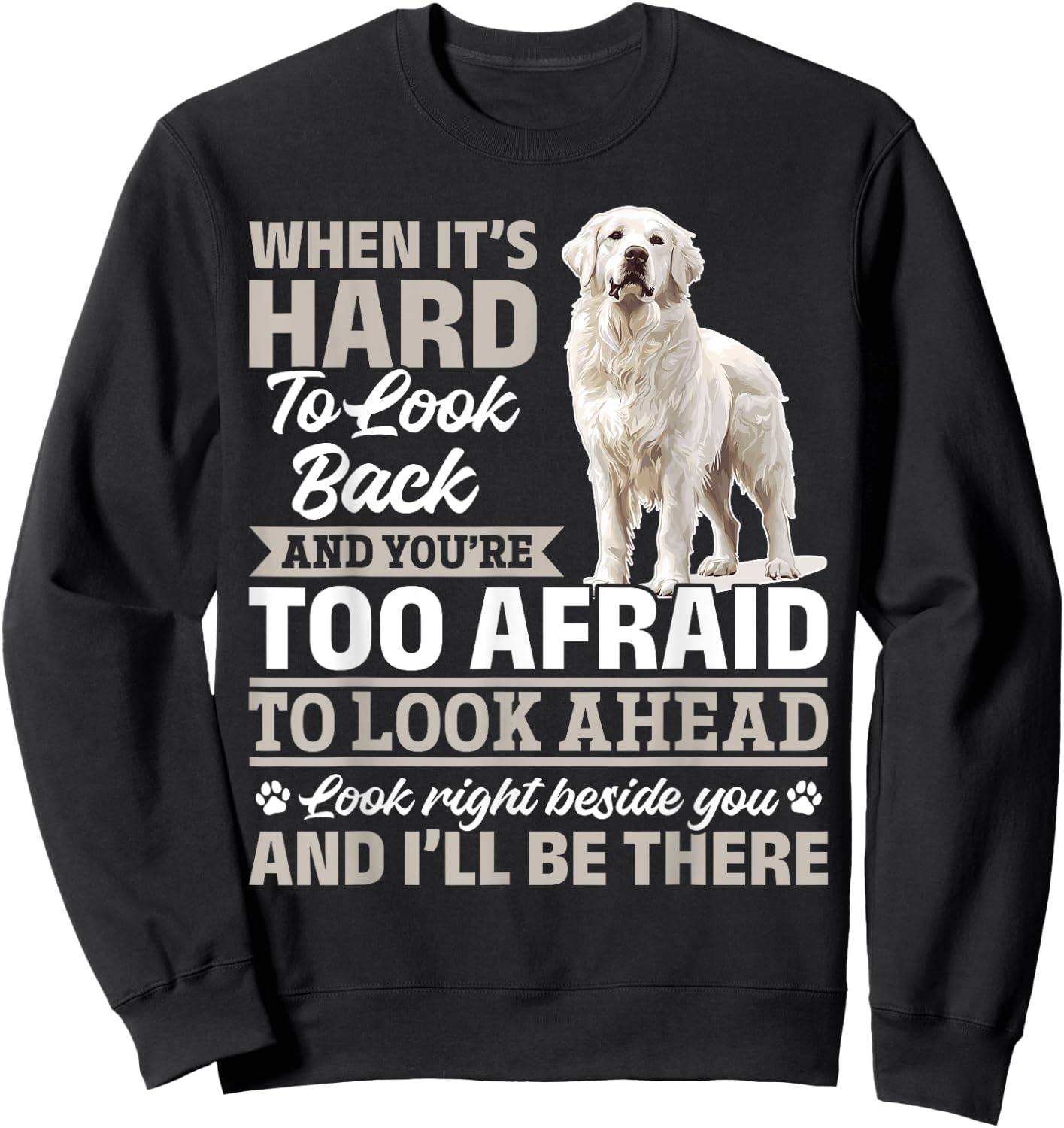 Great Pyrenees Dog Owner Sweatshirt - Sweatshirt | Black
