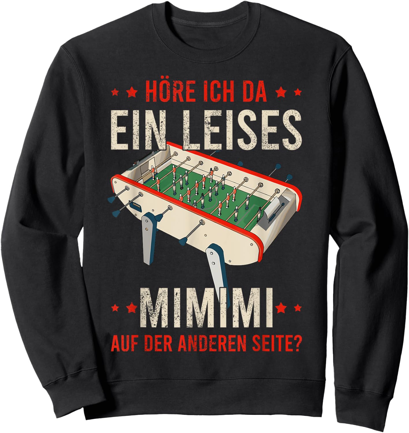 Tischfussball Geschenk Wuzeltisch Fans Wuzler Tischfussball Sweatshirt - Sweatshirt | Black