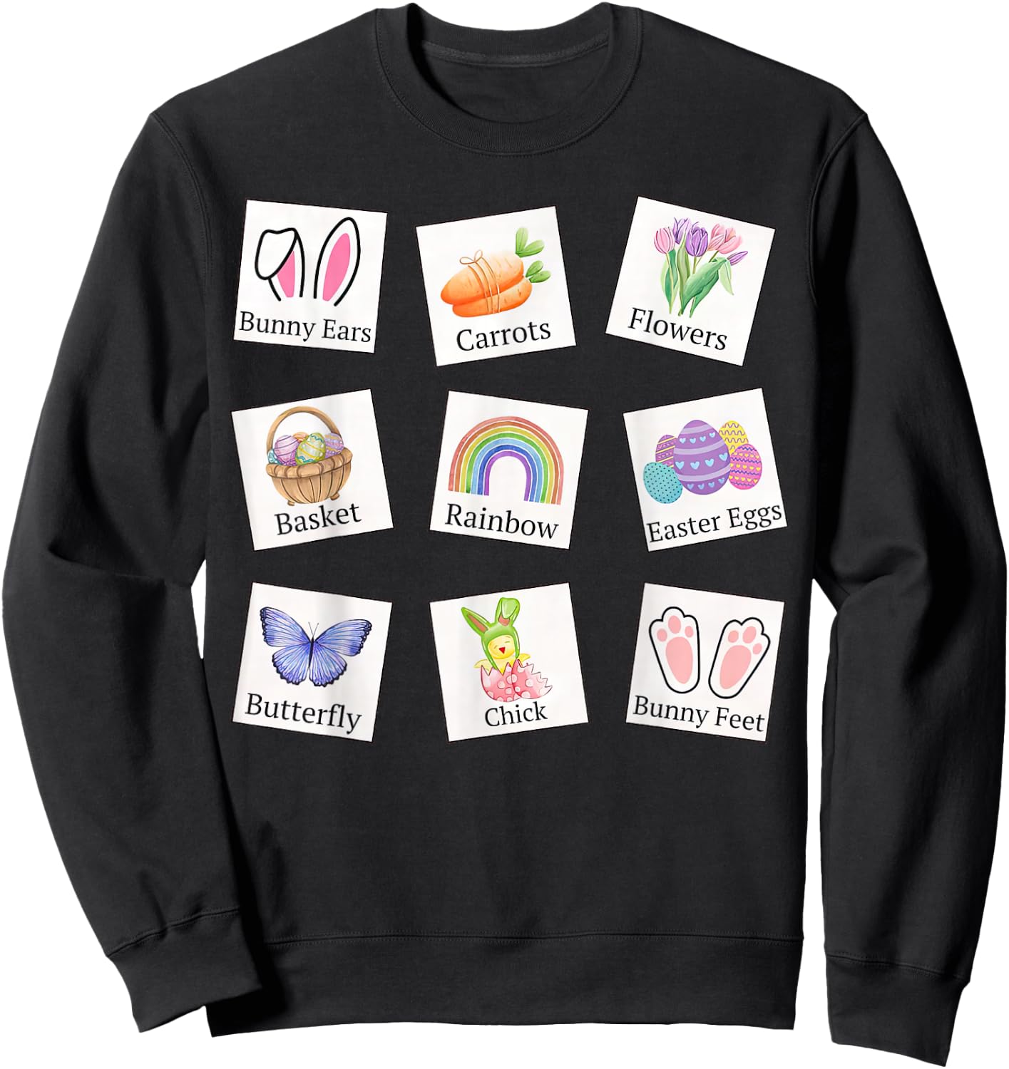 Sped Teacher Easter Card Special Education Sweatshirt - Sweatshirt | Black