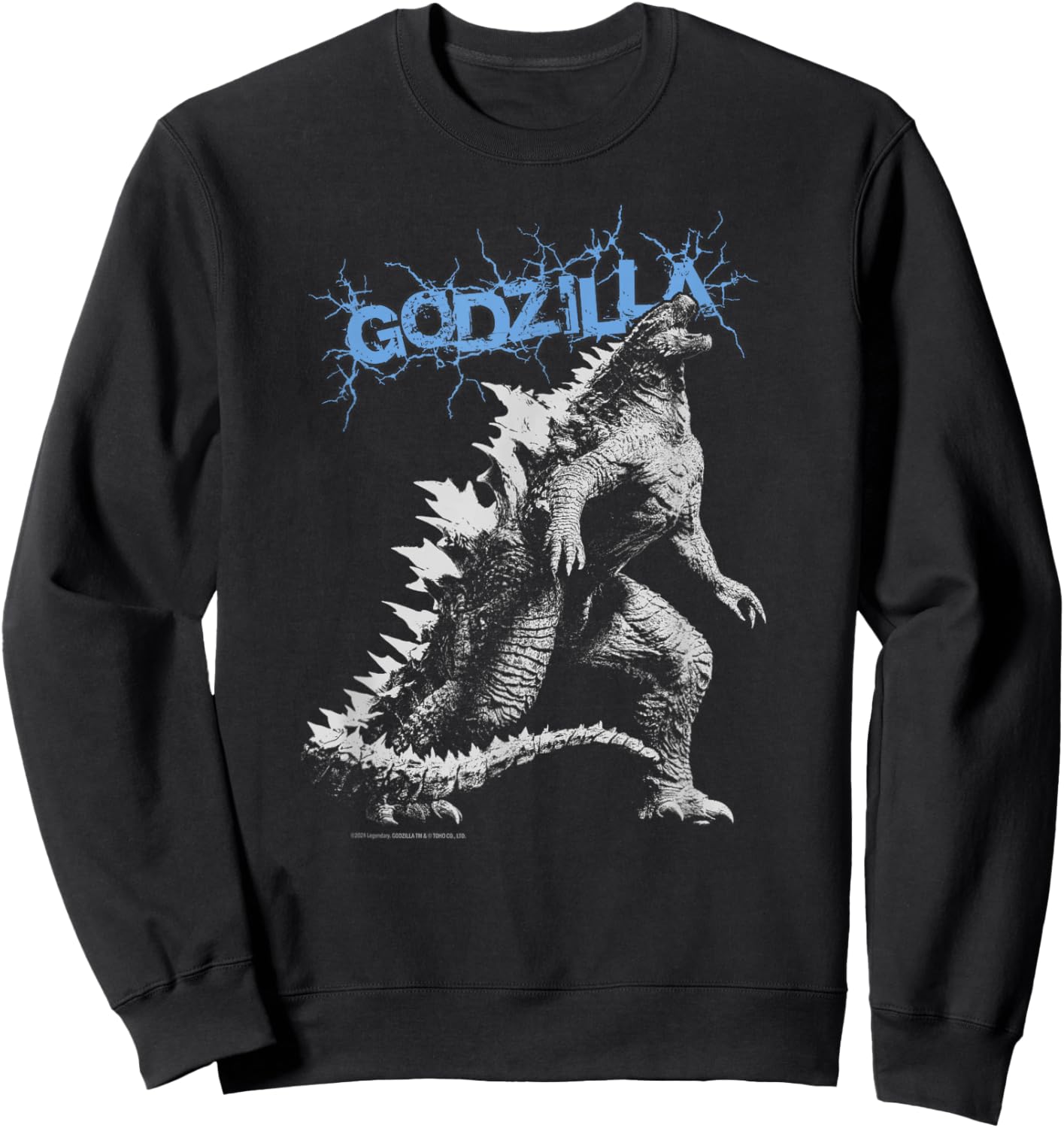 Godzilla x Kong - Adult , Black, S, Short Sleeve, Classic, Cartoon, Kaiju Fans, Kids, Adults Sweatshirt - Sweatshirt | Black