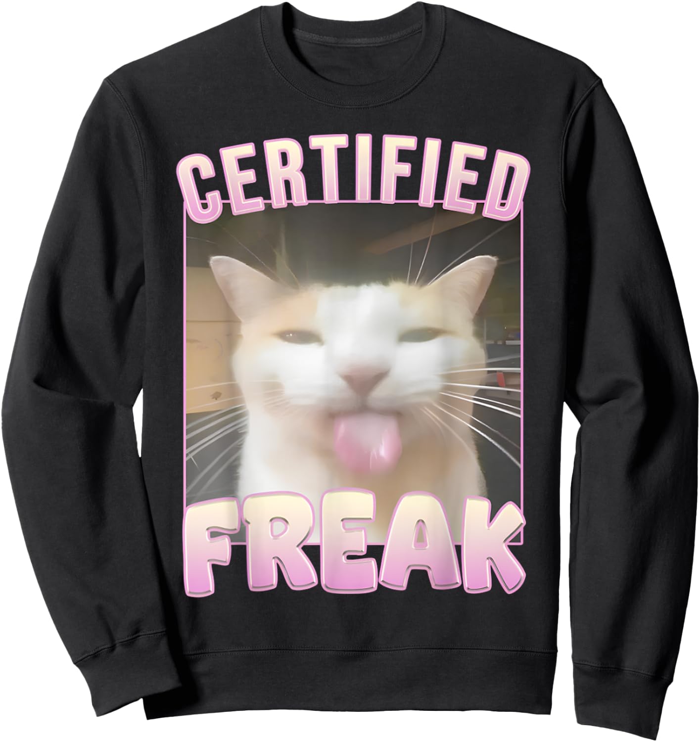 Freak Cat Certified Sweatshirt - Sweatshirt | Black