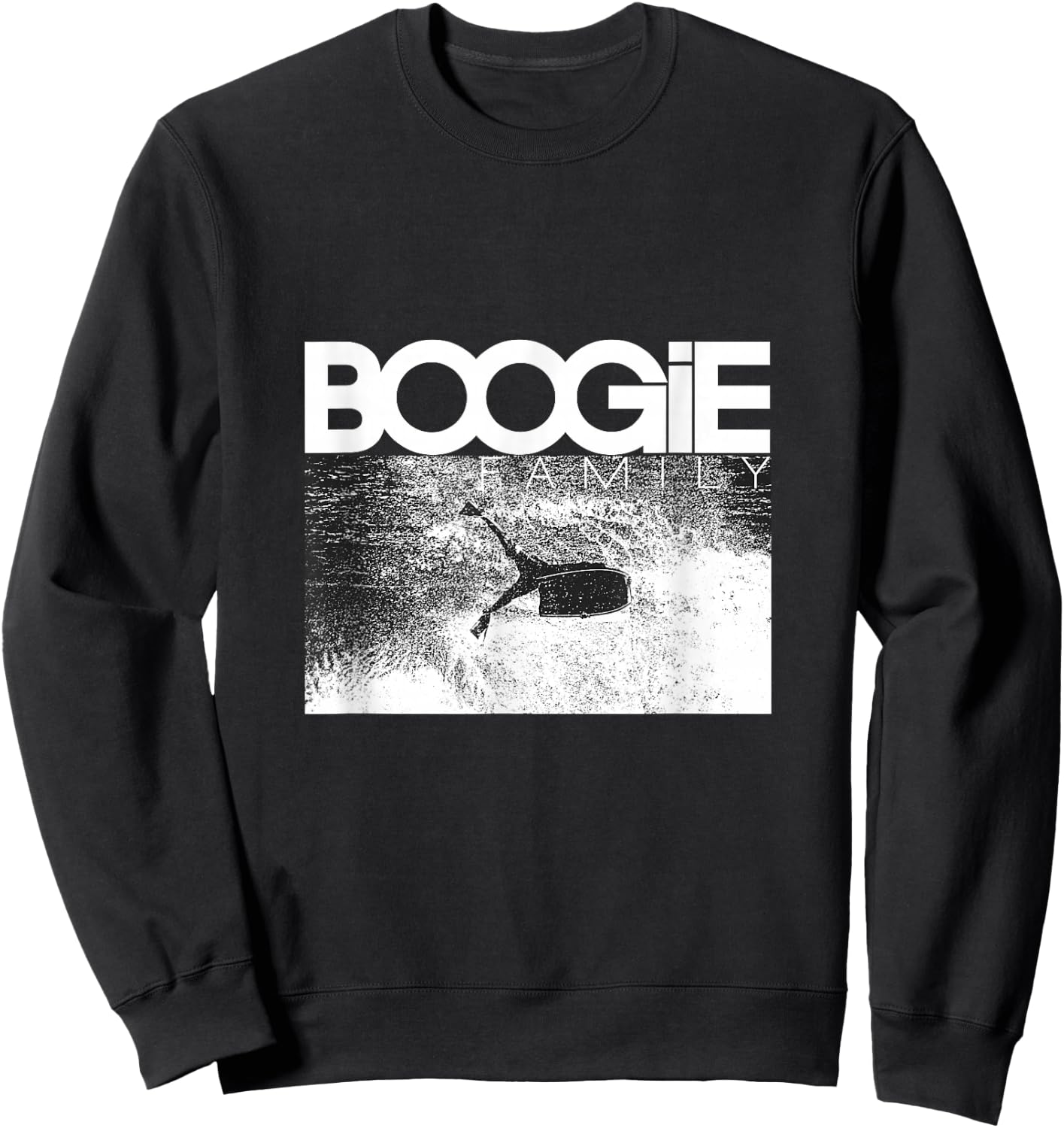 Boogie Family Bodyboarding Invert Sweatshirt - Sweatshirt | Black