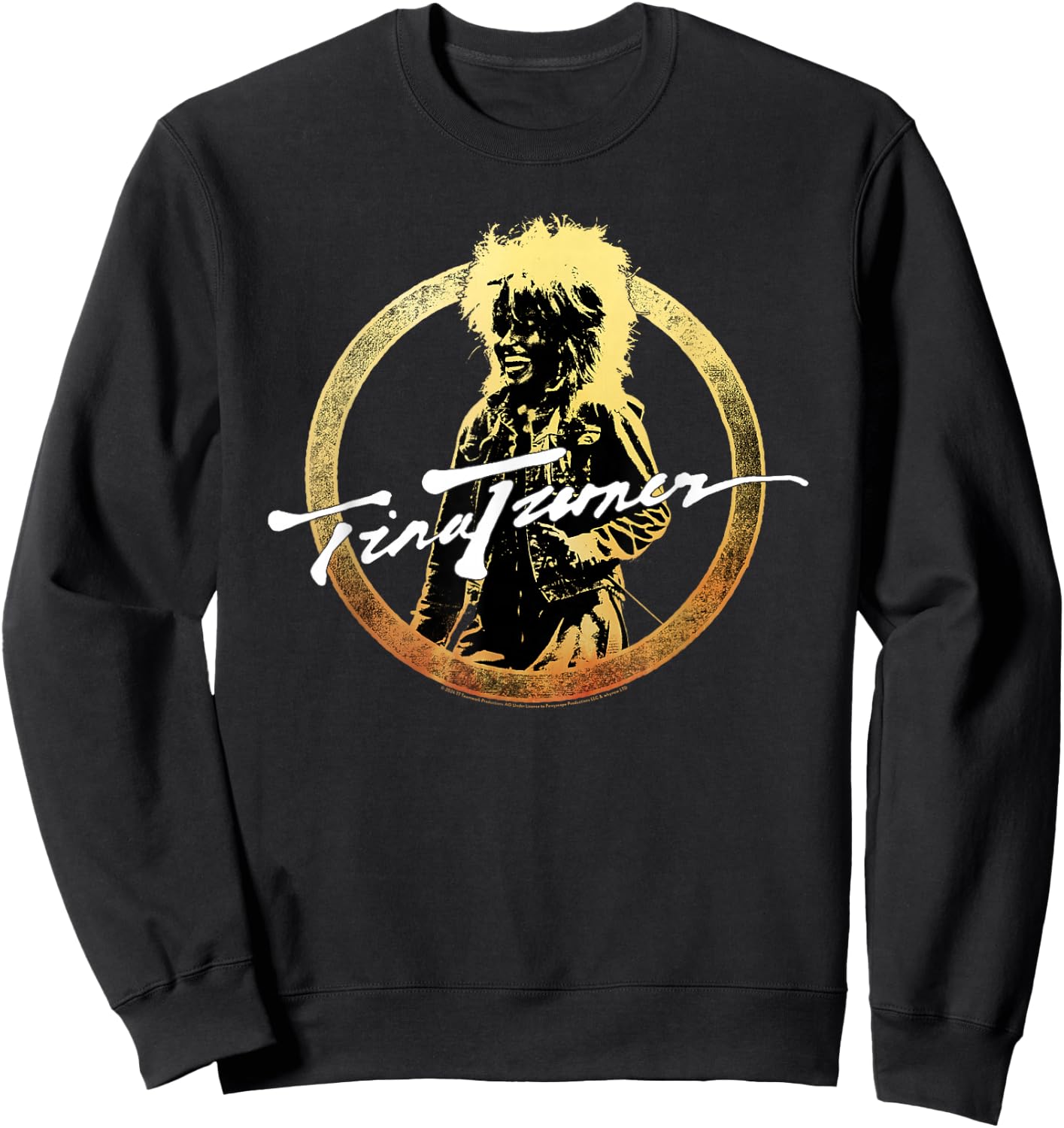 Tina Turner Golden Circle Sweatshirt - Sweatshirt | Black