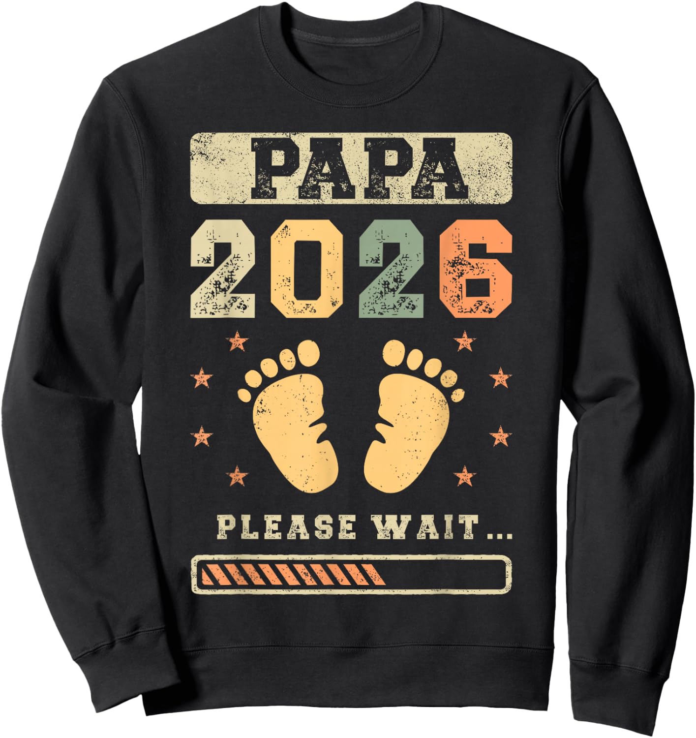 Dad 2026, Pregnancy Announcement, Future Dad Sweatshirt - Sweatshirt | Black