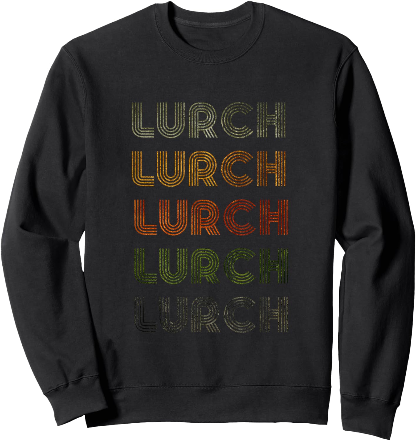 Love Heart Lurch Grunge Vintage Style Black Lurch Sweatshirt - Sweatshirt | Black