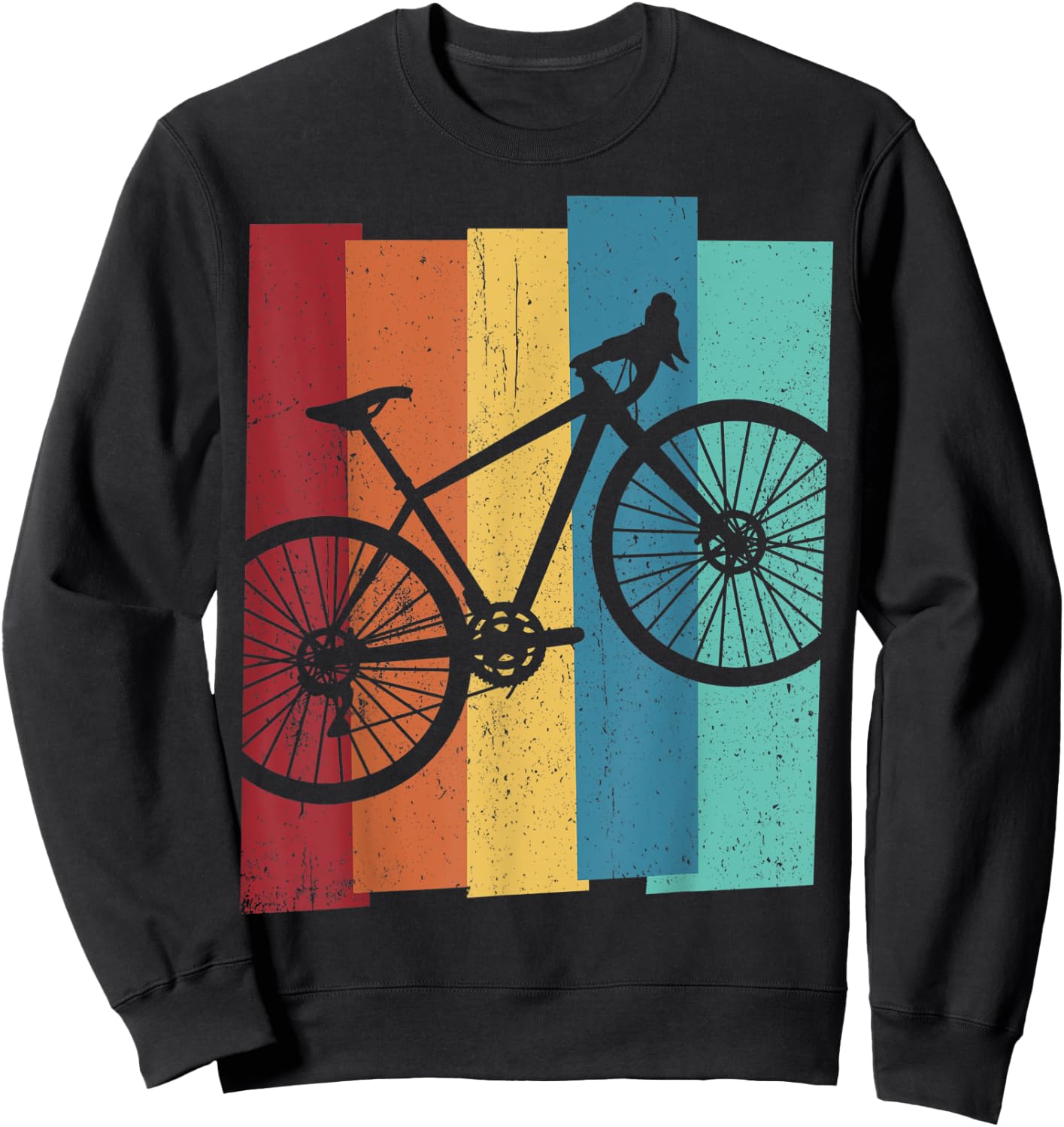 Gravel Bike Kleidung, Erwachsene Fahrrad Geschenk Sweatshirt - Sweatshirt | Black