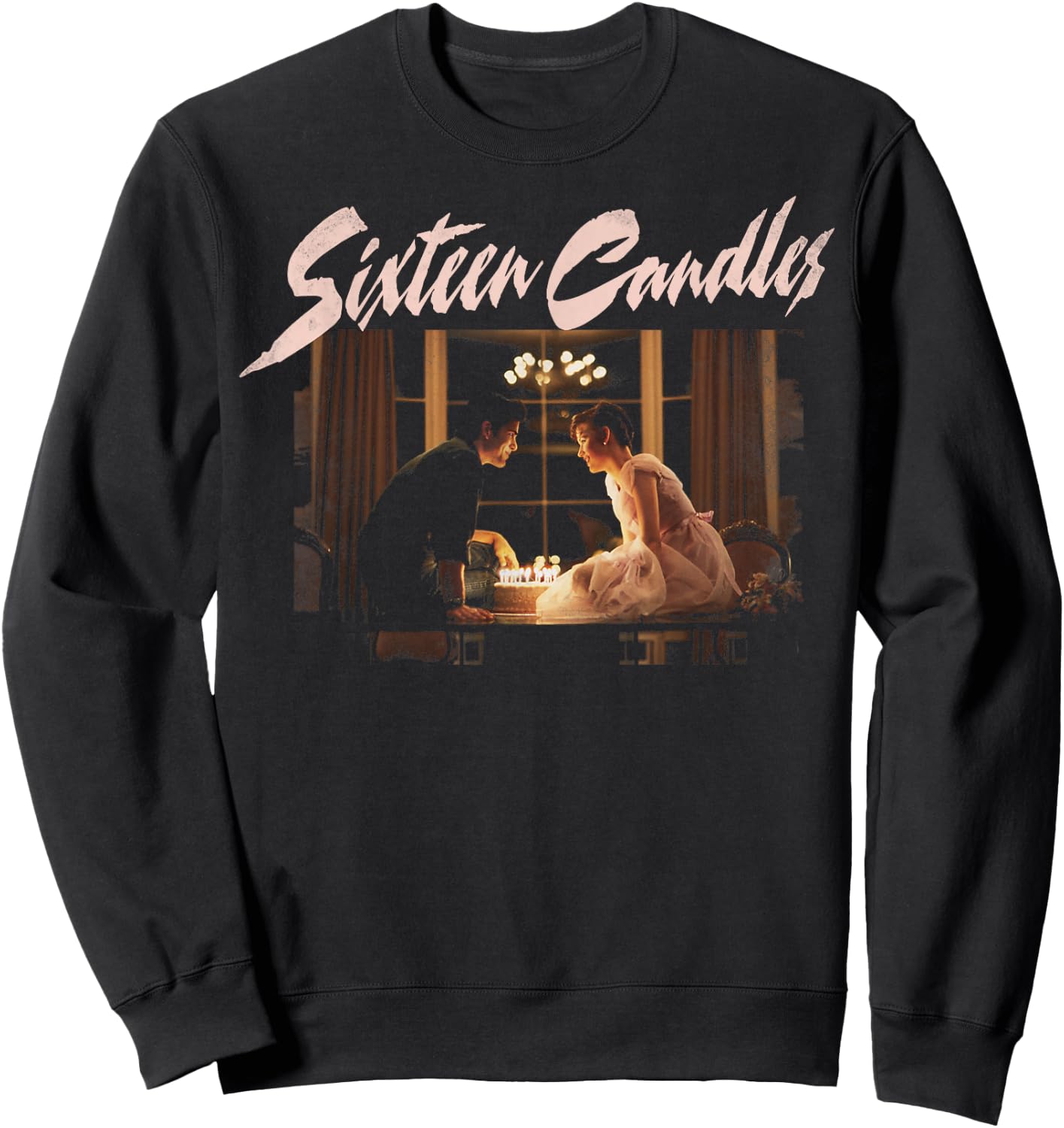 Sixteen Candles Samantha Jake Cake Photo Sweatshirt - Sweatshirt | Black