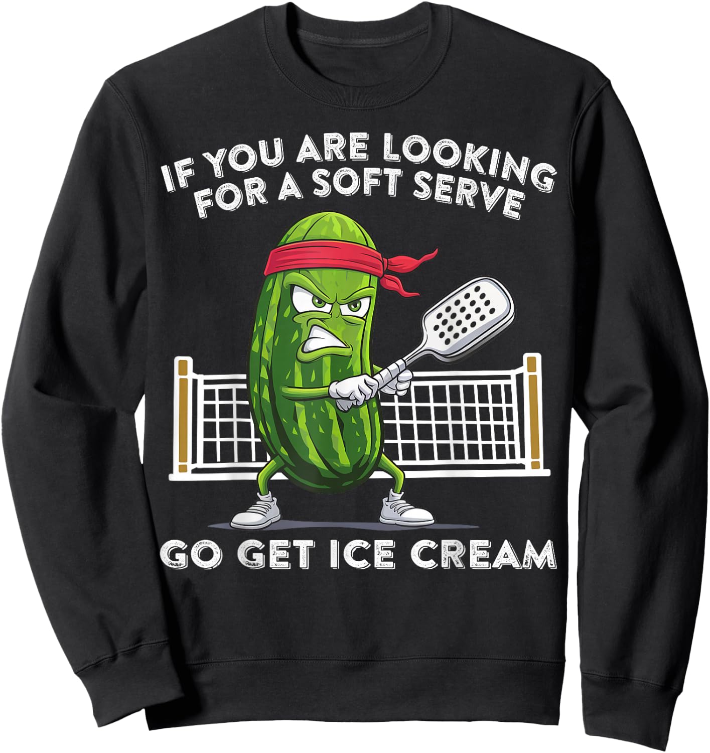 Pickleball Player Funny Gifts Women Pickleball Lover Sweatshirt - Sweatshirt | Black