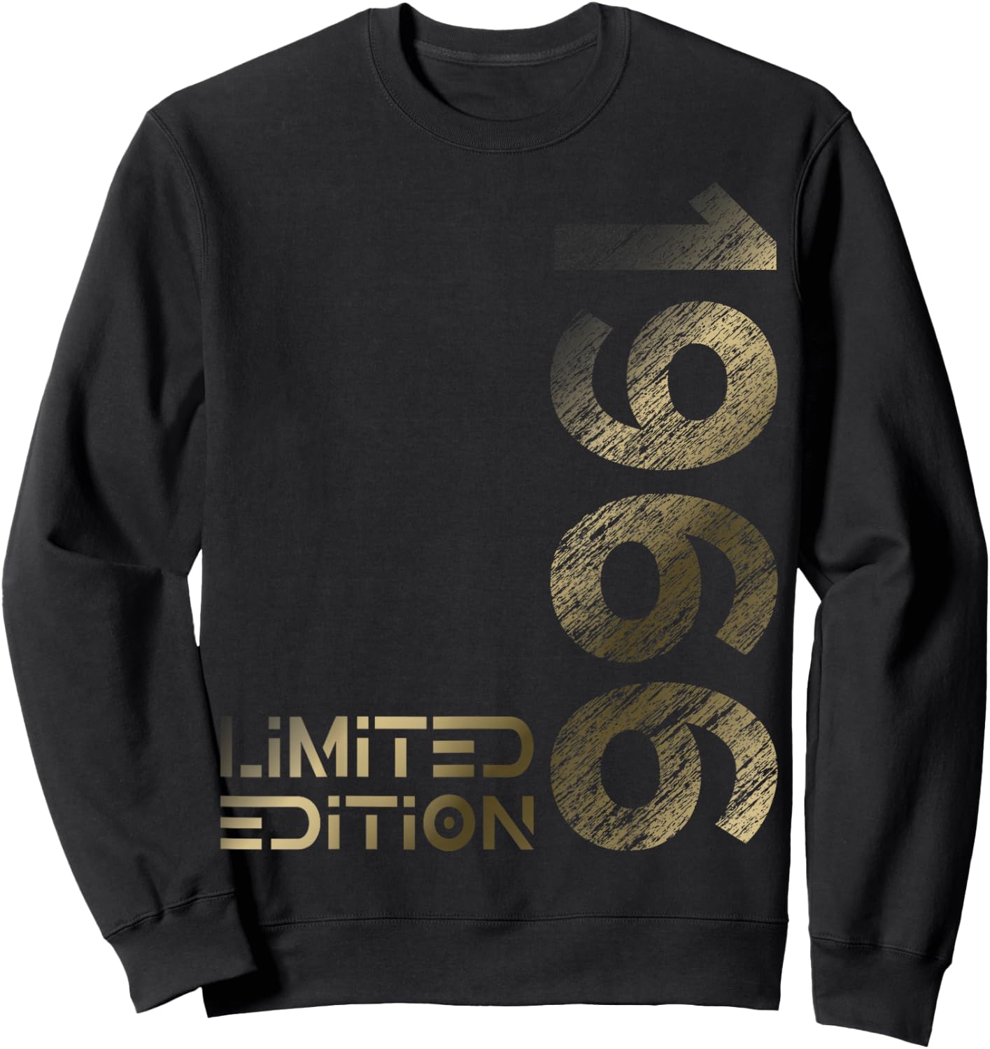 Limited Edition Jahrgang 1966 Mann Frau 60. Geburtstag Sweatshirt - Sweatshirt | Black