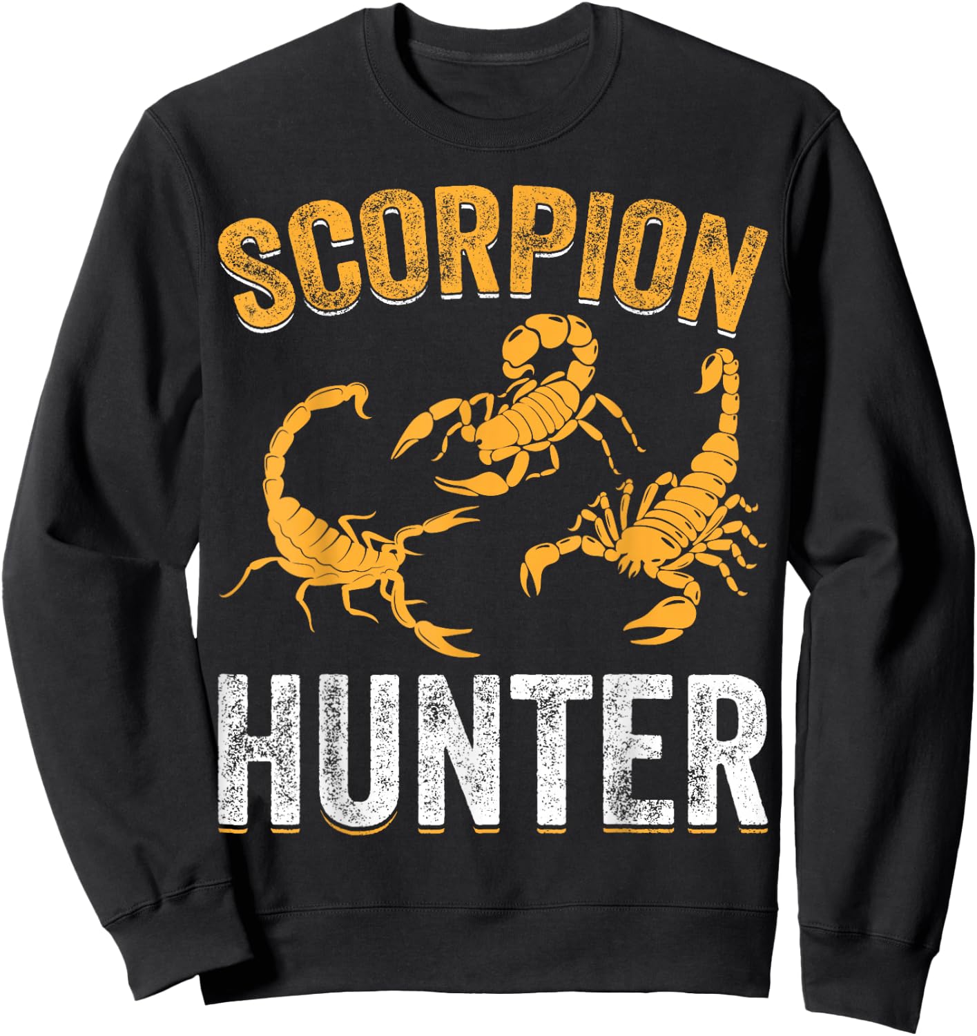Scorpion Hunter I Scorpion Sweatshirt - Sweatshirt | Black