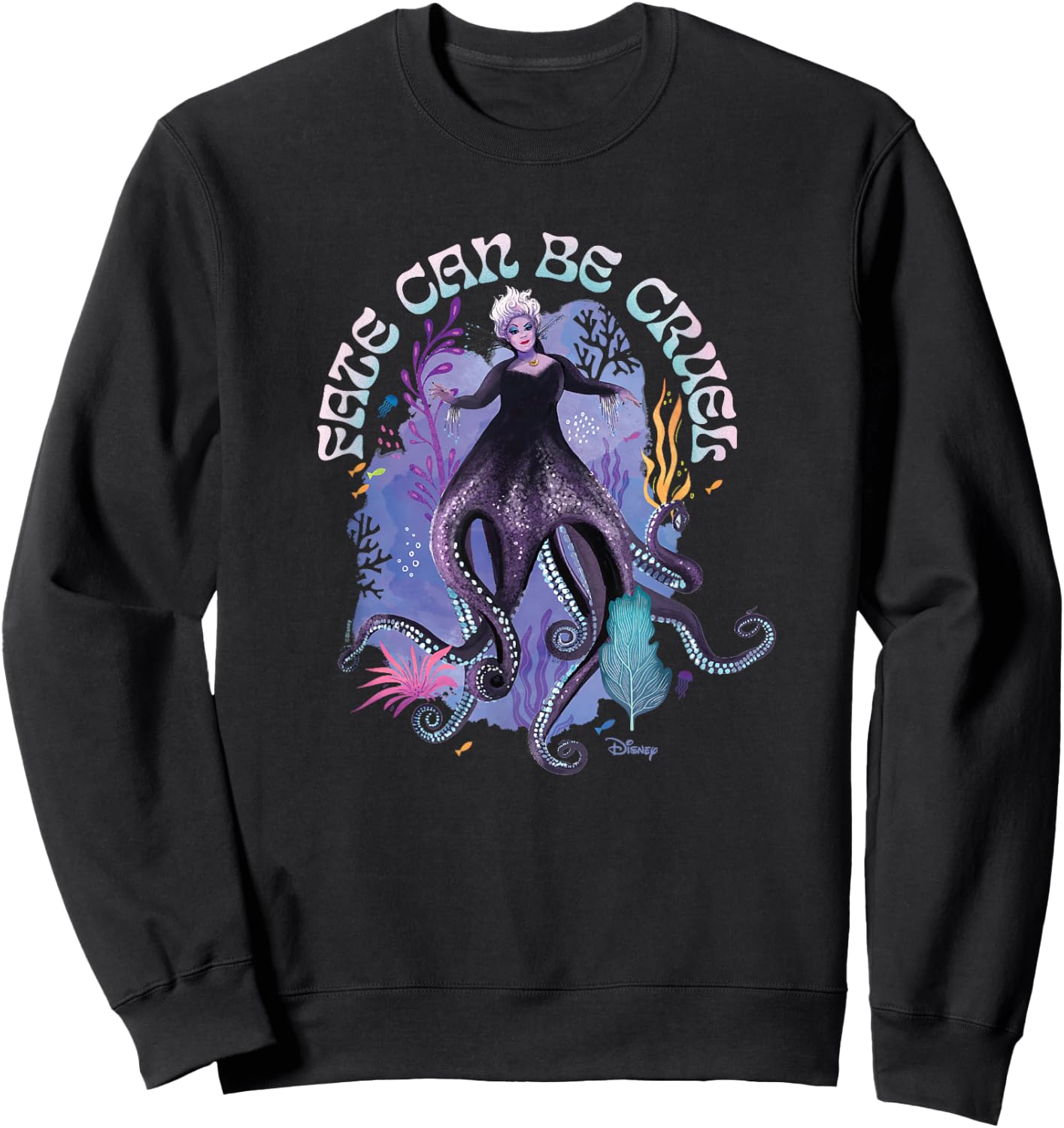 Little Mermaid - Ursula Sweatshirt - Sweatshirt | Black