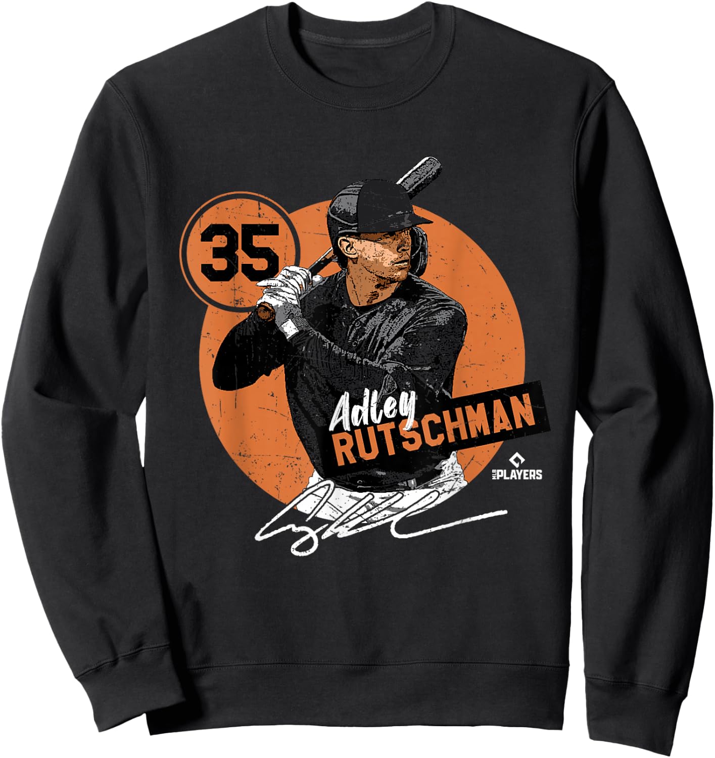 Adley Rutschman | Baltimore | MLB Players | MLBRUTS3002 Sweatshirt - Sweatshirt | Black