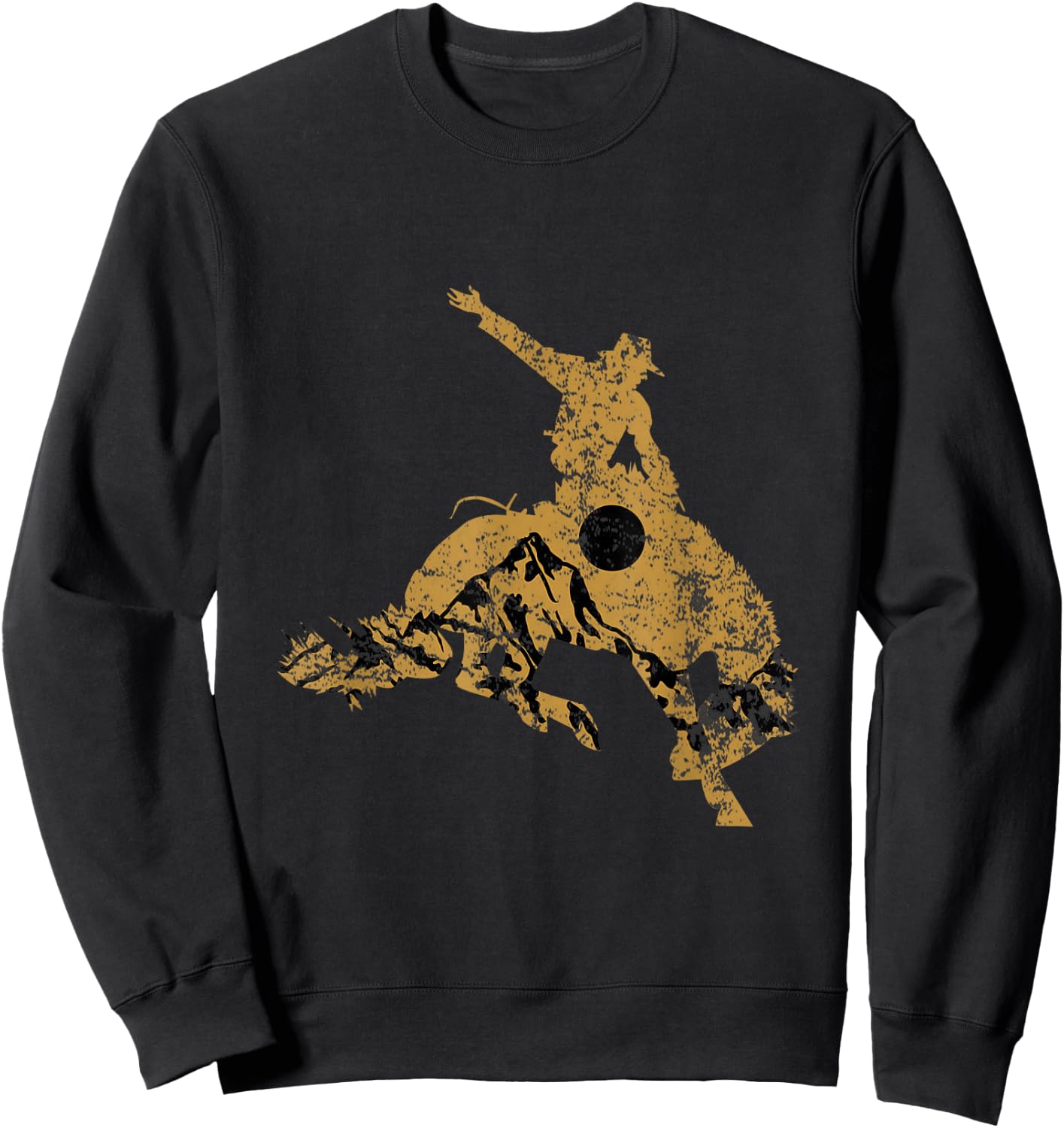 Rodeo Cowboy Sweatshirt - Sweatshirt | Black