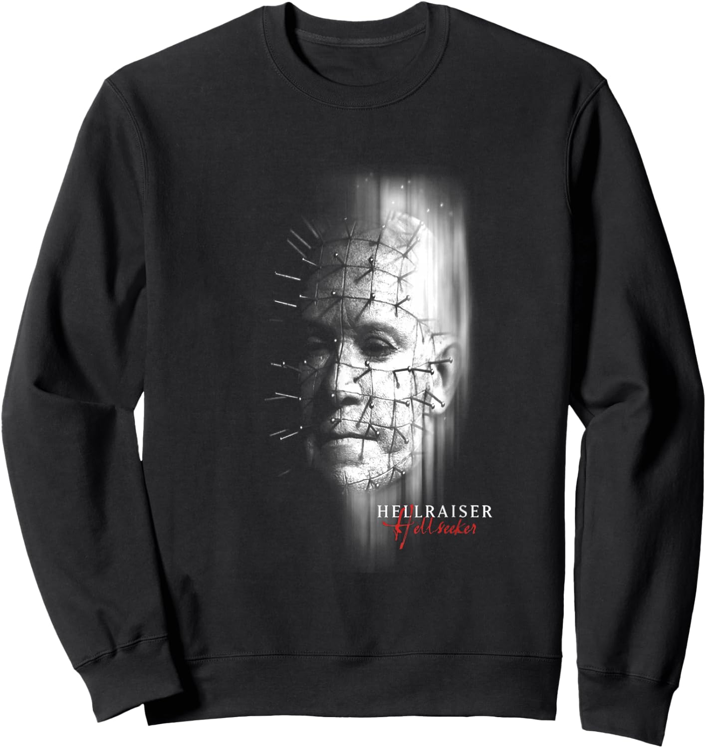 Hellraiser Hellseeker VI Logo PAPL14561 , Black, S Sweatshirt - Sweatshirt | Black
