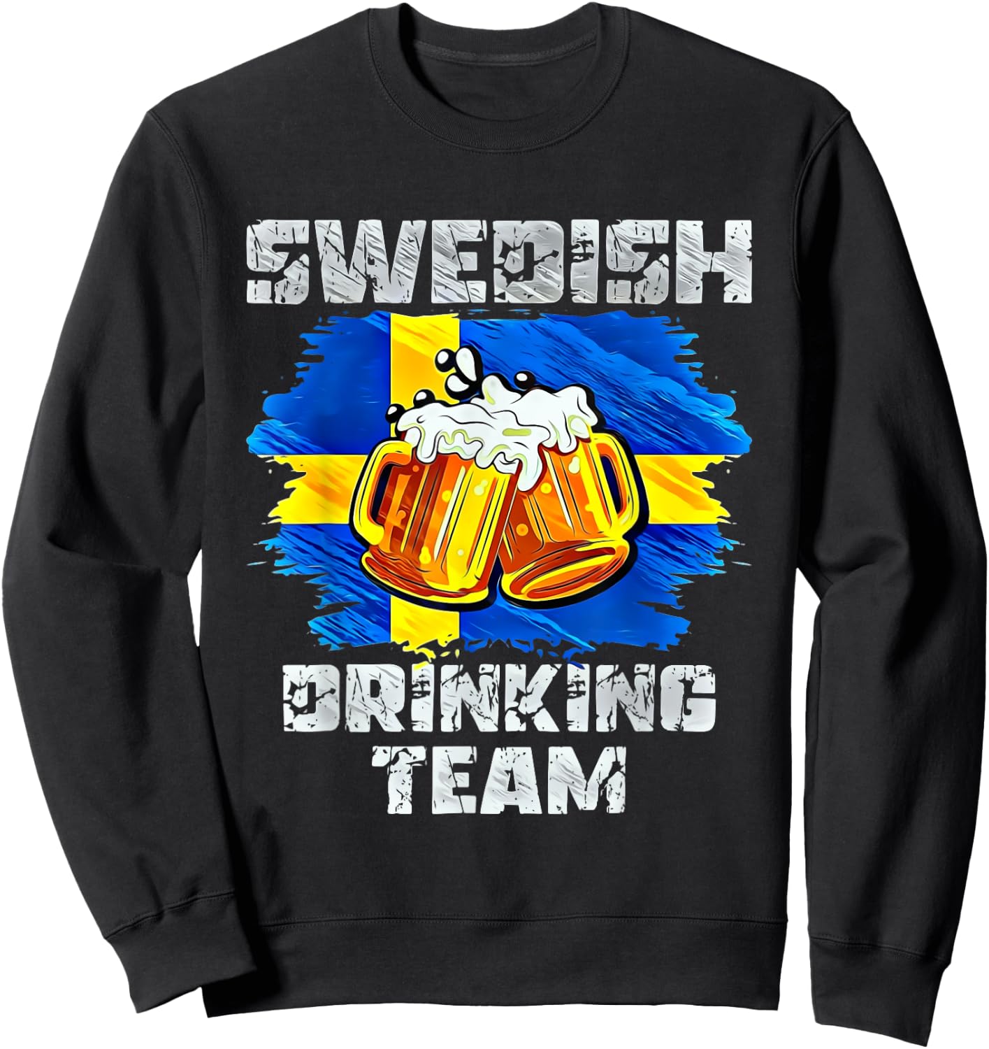 Swedish Drinking Team Sweatshirt - Sweatshirt | Black