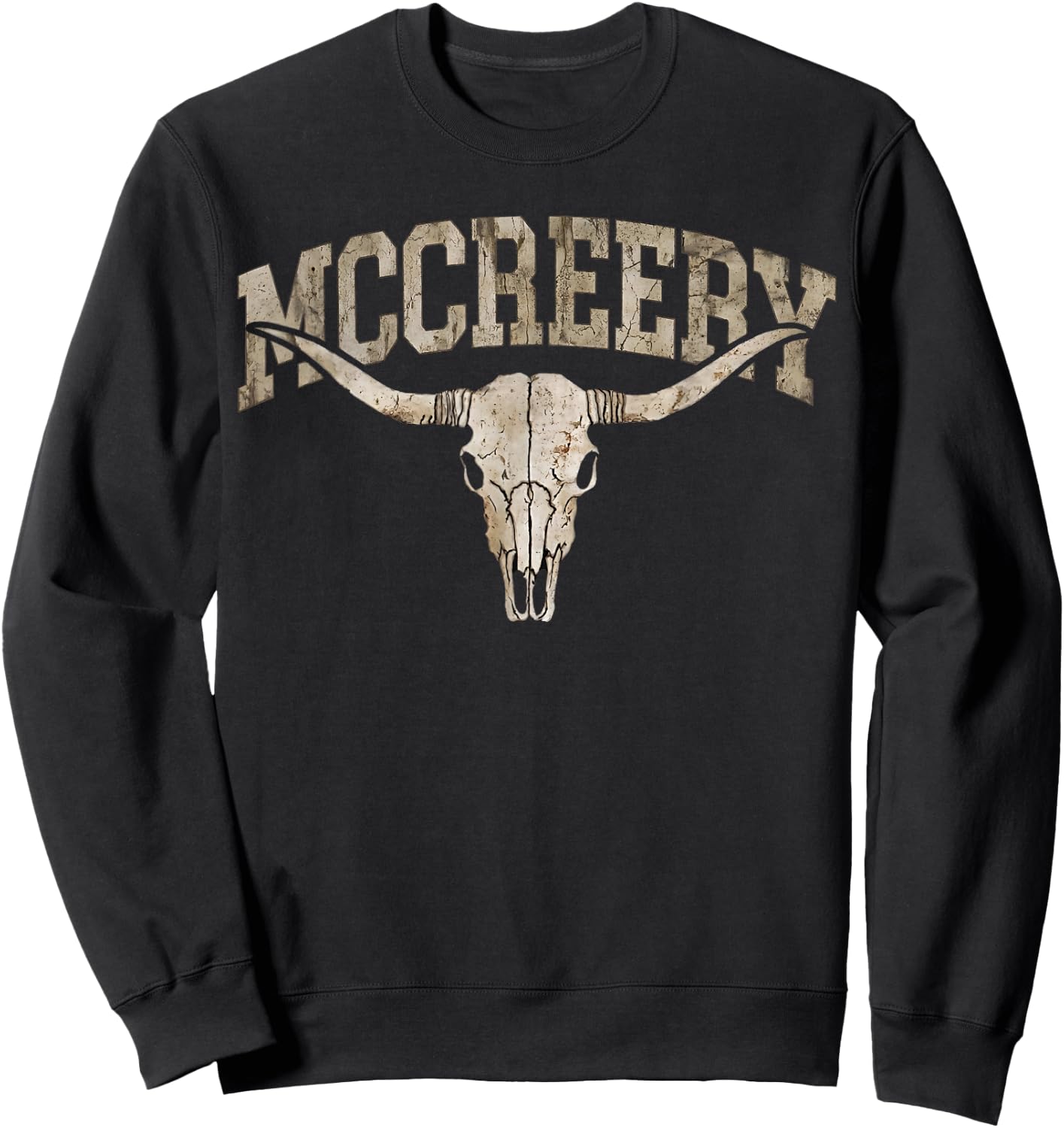 Vintage McCreery Name Gifts Women Kids Sweatshirt - Sweatshirt | Black