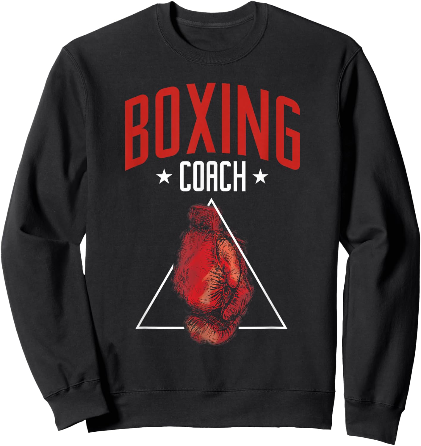 Boxing Coach | Boxing Gloves | Trainer Boxer Sweatshirt - Sweatshirt | Black