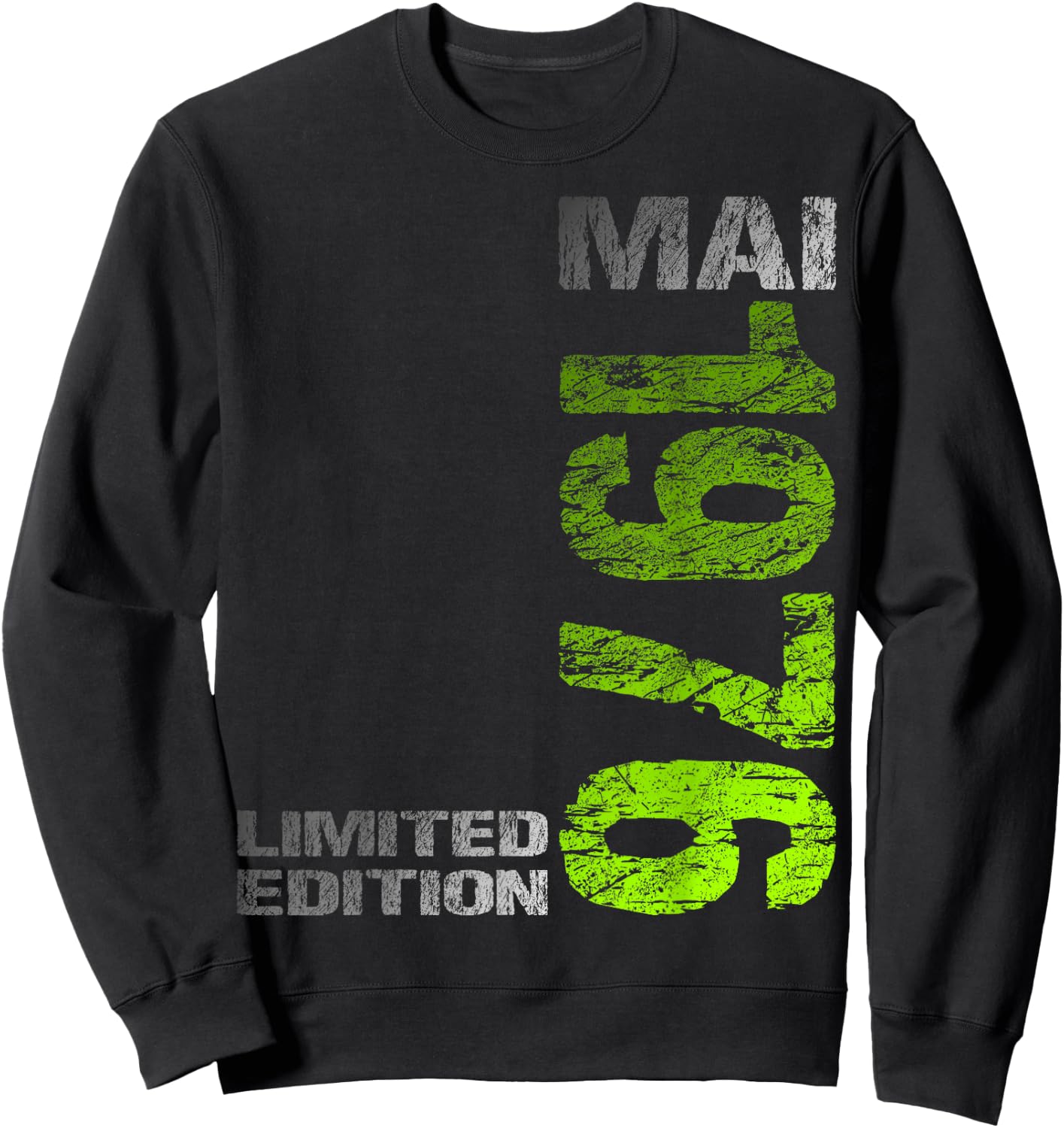Limited Edition Mai 1976 Mann Frau 50. Geburtstag Sweatshirt - Sweatshirt | Black