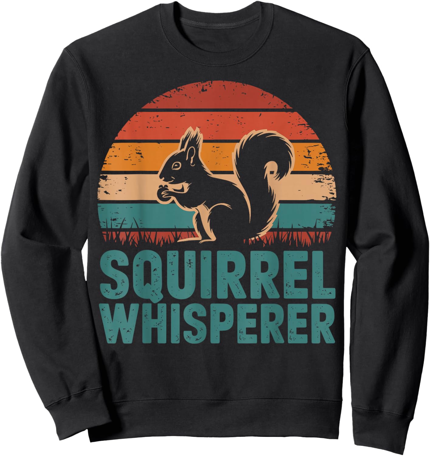 Squirrel Whisperer Sweatshirt - Sweatshirt | Black