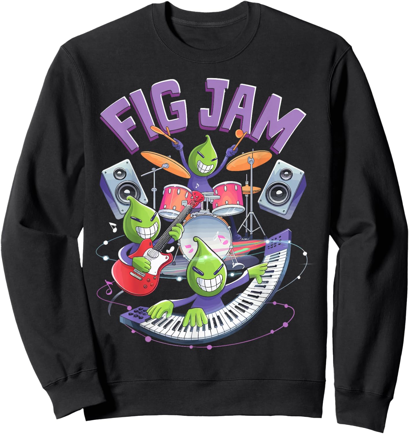 Fig Jam Sweatshirt - Sweatshirt | Black
