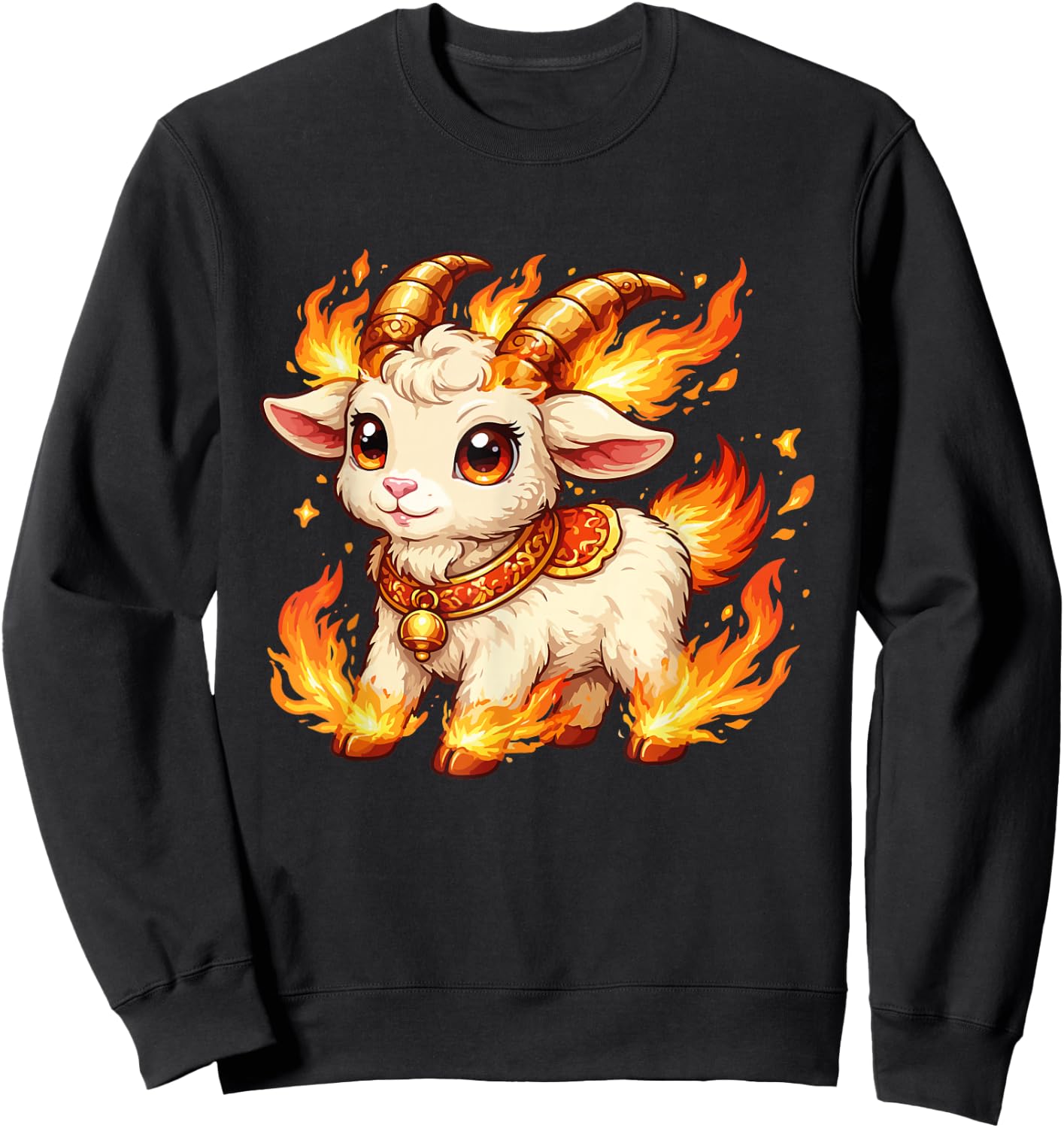 Year of Goat 2027 Lunar New Year Chinese New Year 2027 Sweatshirt - Sweatshirt | Black