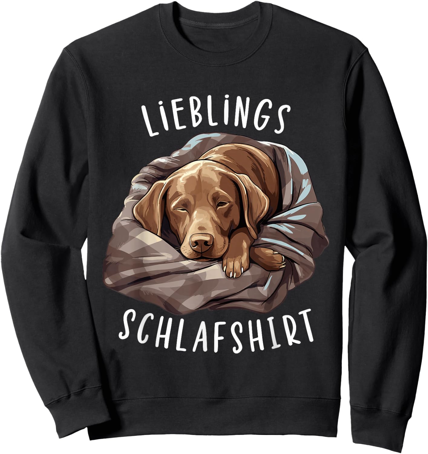 Dog Official Favourite Labrador Retriever Sweatshirt - Sweatshirt | Black