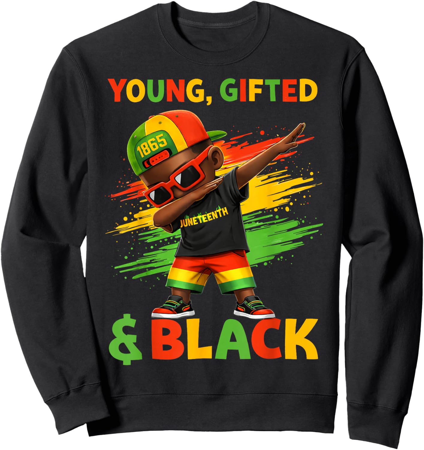 Boys Black History Sweatshirt - Sweatshirt | Black