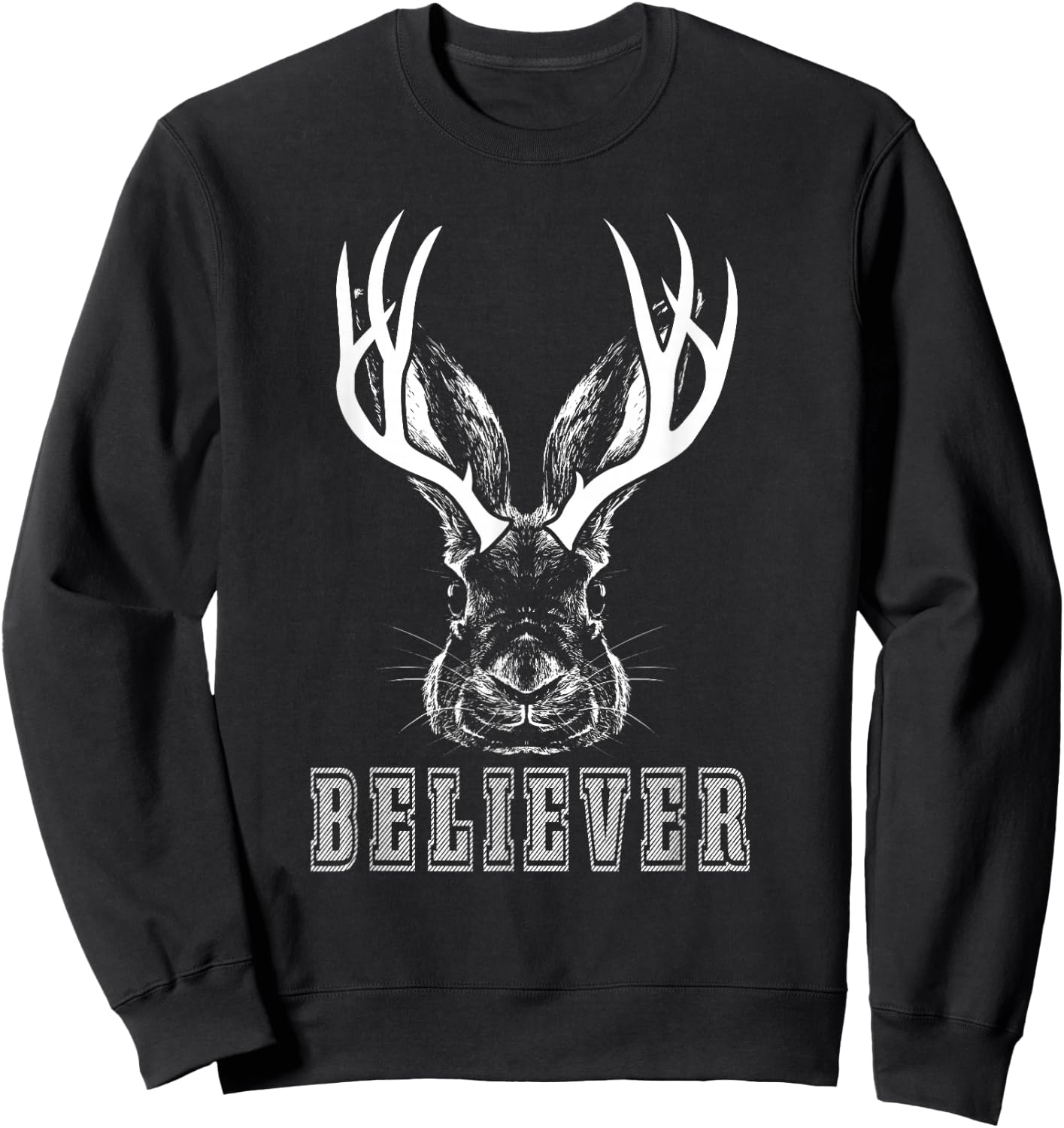 Jackalope Sweatshirt - Sweatshirt | Black