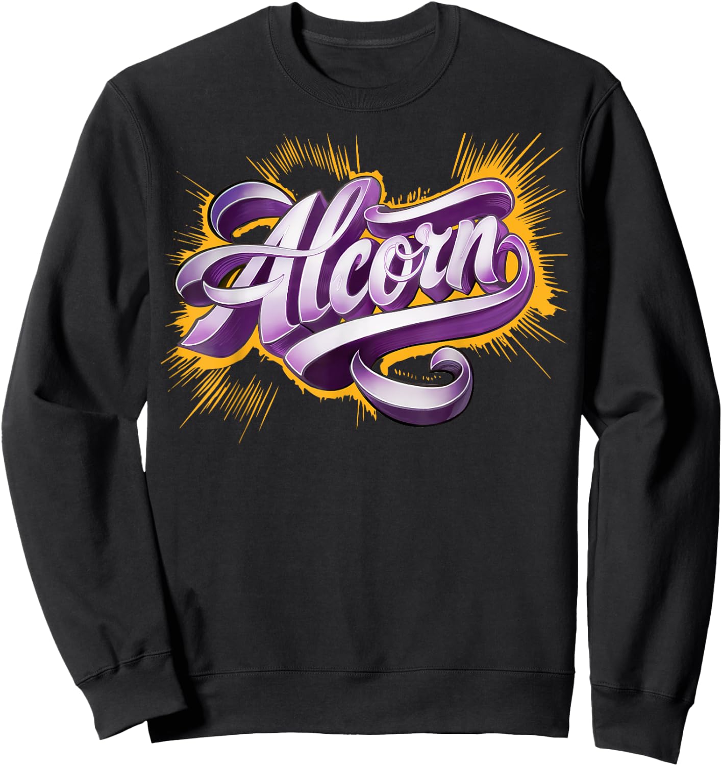 Alcorn Team Call Alcorn Family Team Last Name Alcorn Sweatshirt - Sweatshirt | Black