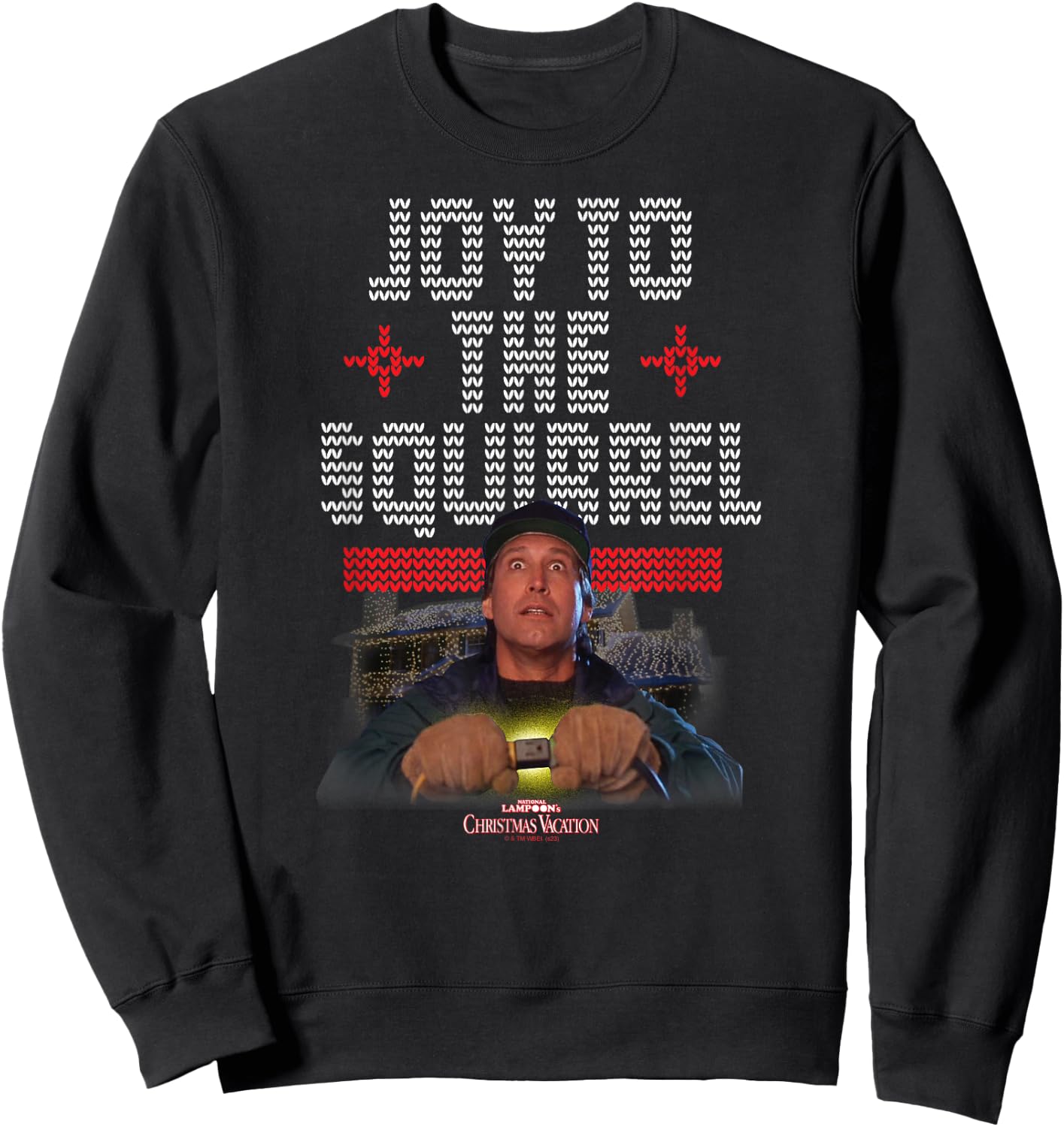 National Lampoon's Christmas Vacation - Joy To The Squirrel Sweatshirt - Sweatshirt | Black