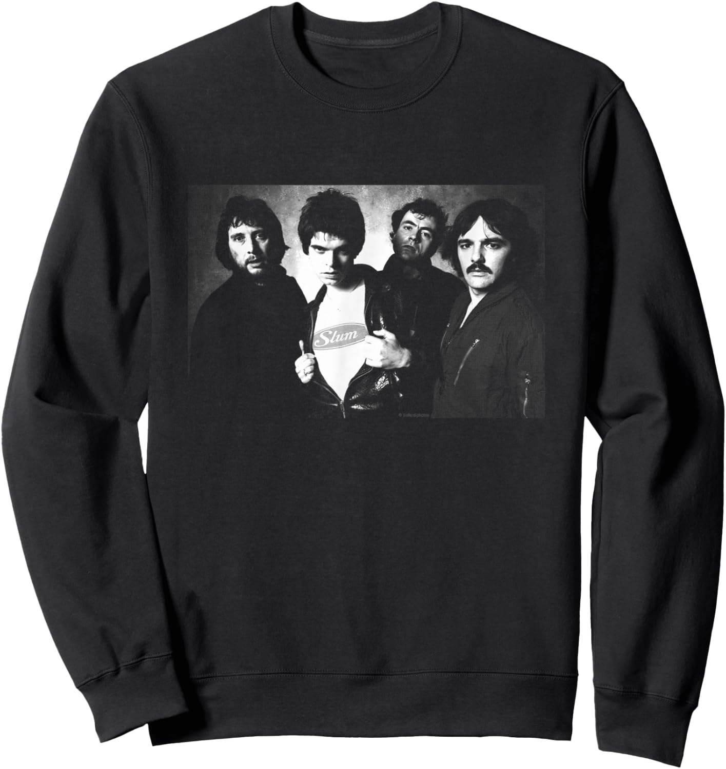 The Stranglers Band Portrait 1977 by Allan Ballard , Black, S Sweatshirt - Sweatshirt | Black