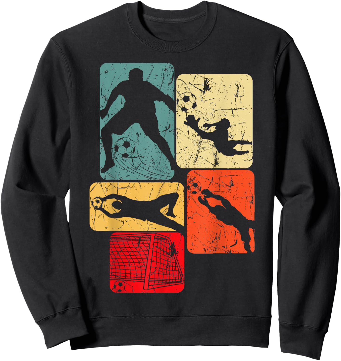 Football Goalkeeper Boy , black Sweatshirt - Sweatshirt | Black