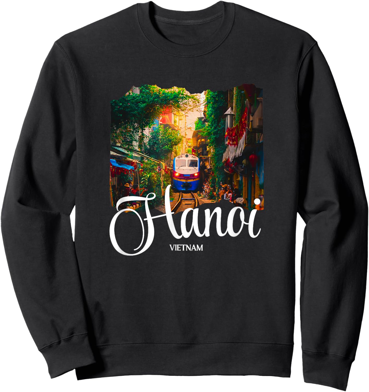 Vietnam Hanoi Souvenir / Hanoi Sweatshirt - Sweatshirt | Black