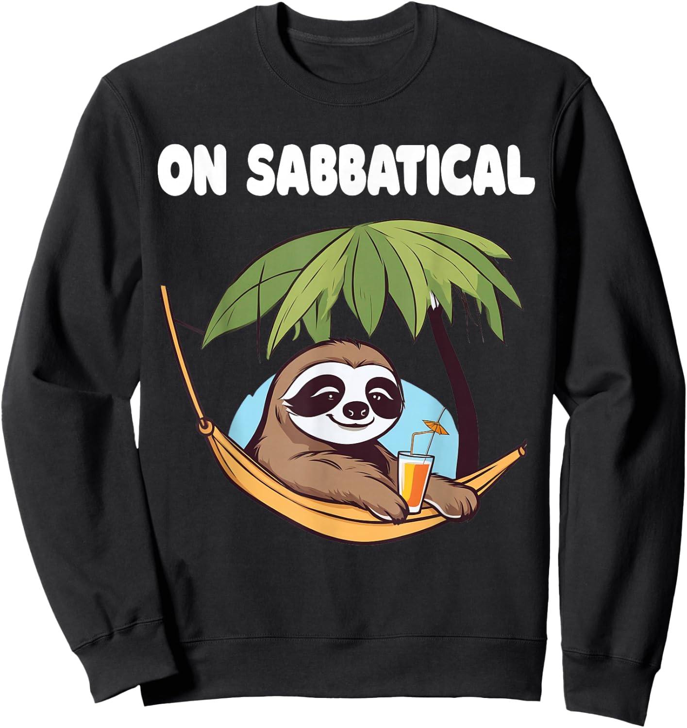 Auf Sabbatical Sweatshirt - Sweatshirt | Black