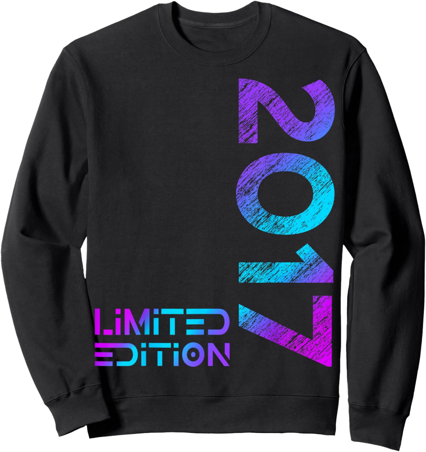 Limited Edition Jahrgang 2017 Junge Mädchen 9. Geburtstag Sweatshirt - Sweatshirt | Black