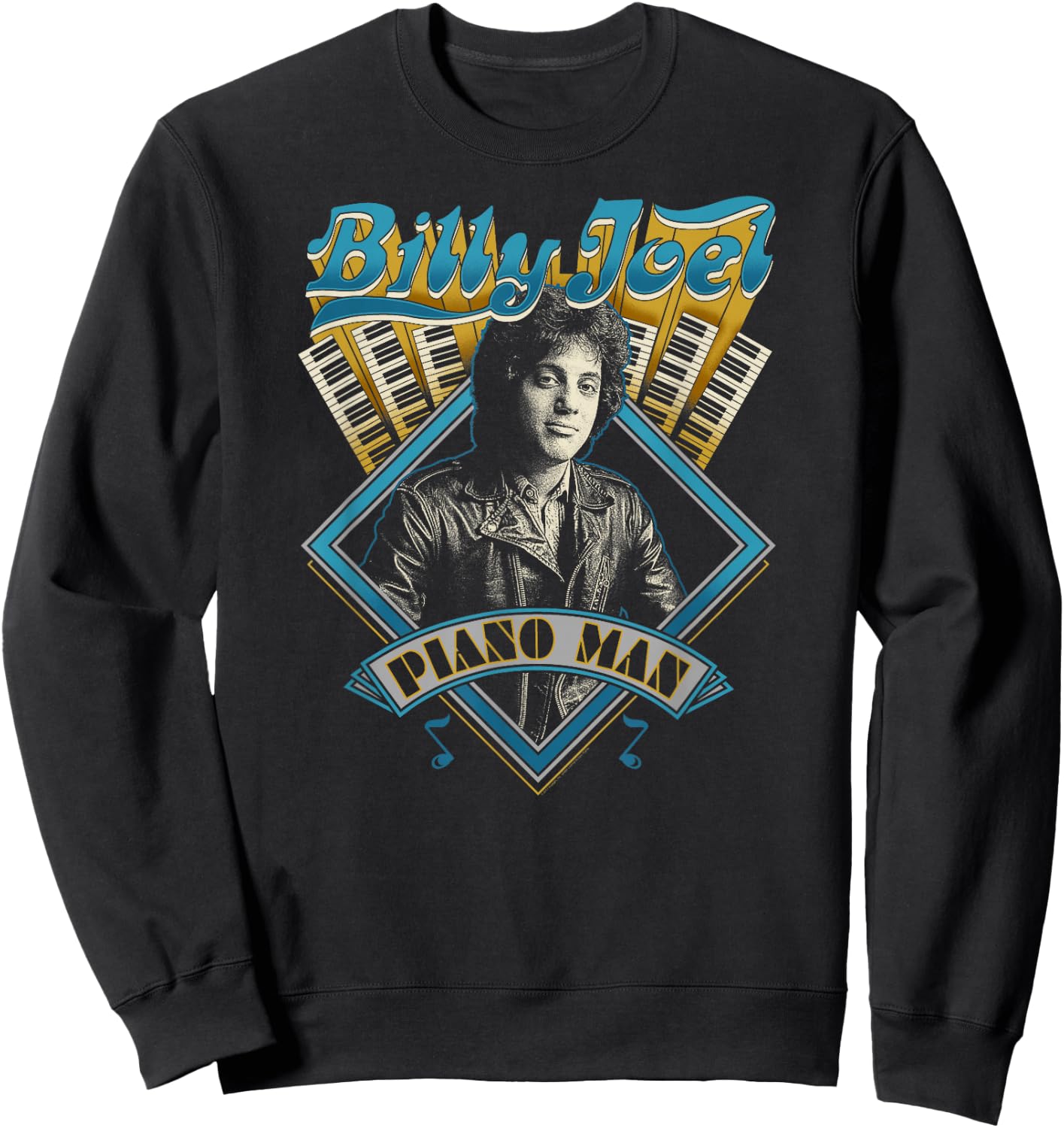 Billy Joel - The Piano Man Sweatshirt - Sweatshirt | Black