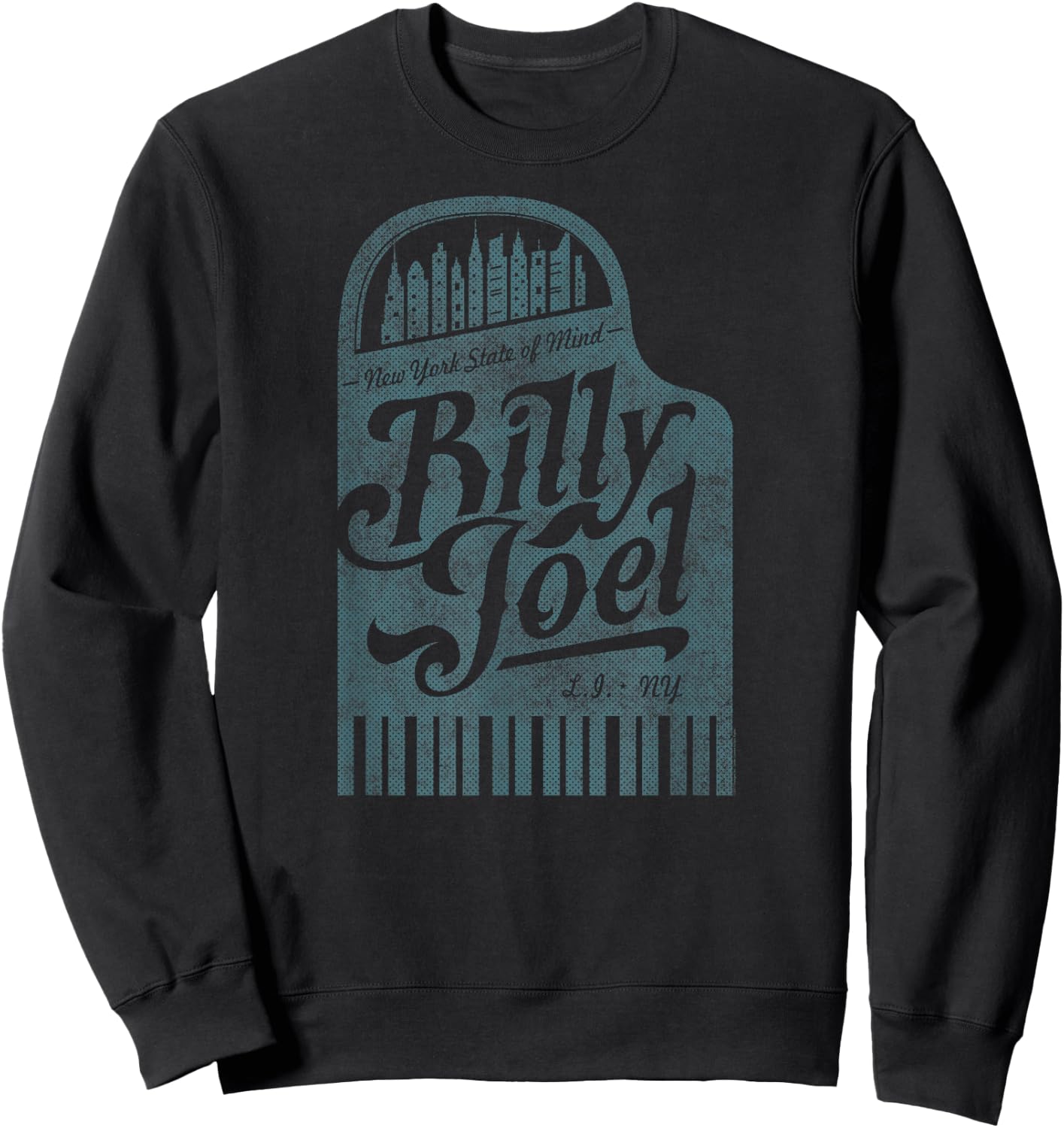 Billy Joel - L.I. x N.Y. Sweatshirt - Sweatshirt | Black