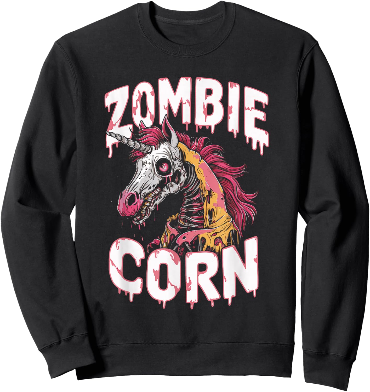 Zombiecorn Sweatshirt - Sweatshirt | Black