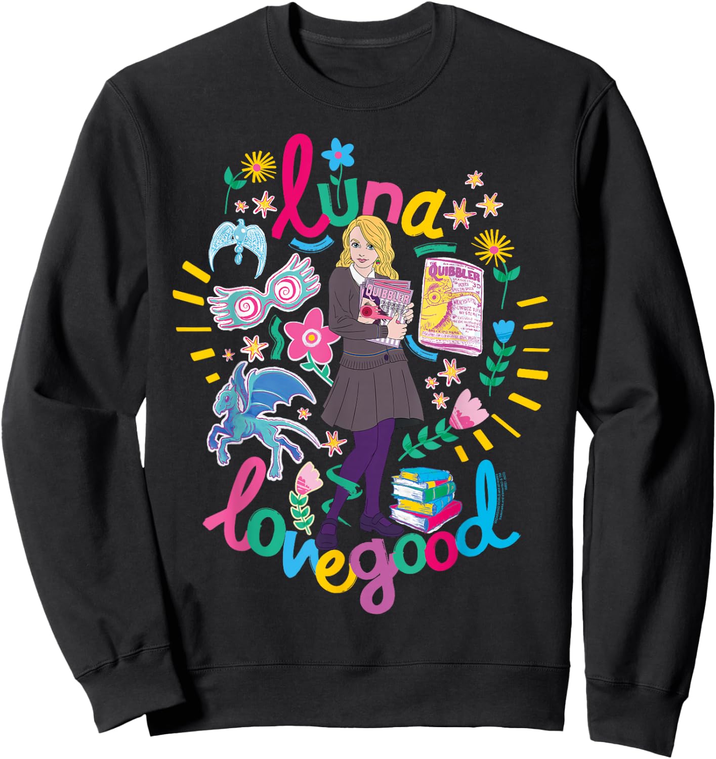 Harry Potter Luna Lovegood Sweatshirt - Sweatshirt | Black