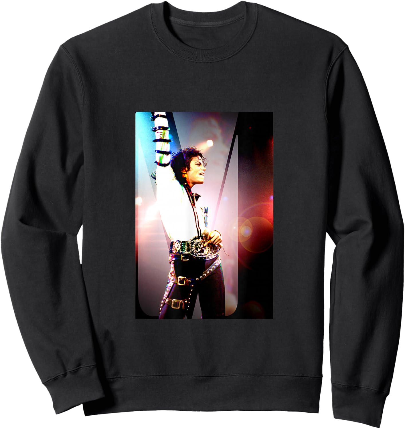 Michael Jackson_017 , Black, S Sweatshirt - Sweatshirt | Black
