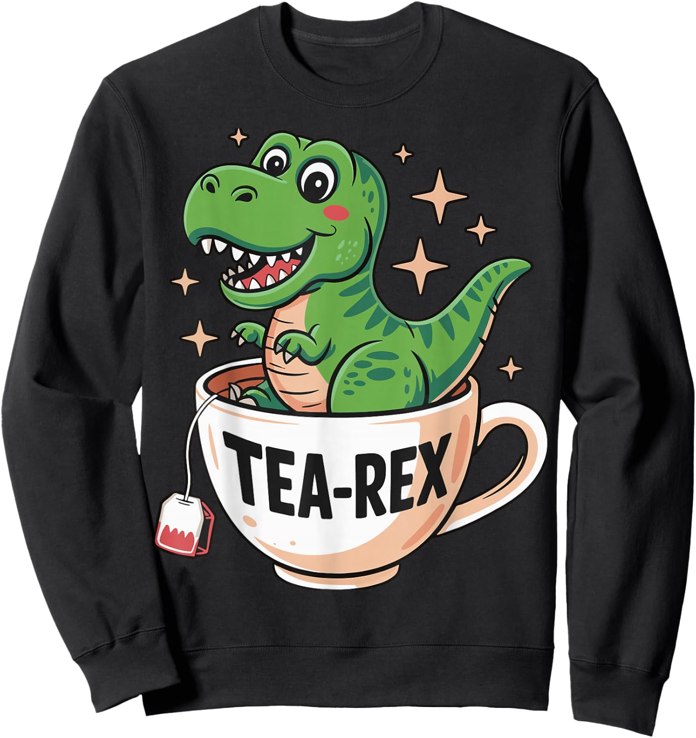 Tea-rex Sweatshirt - Sweatshirt | Black