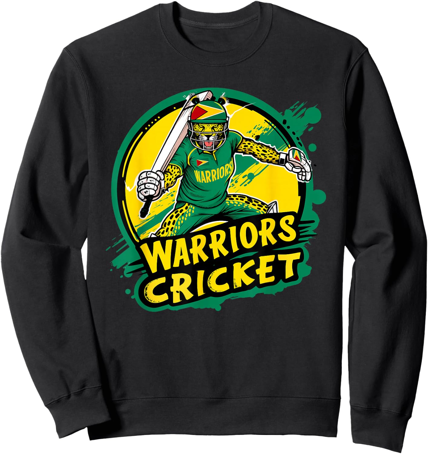 Jaguar - Guyana Warriors Cricket Sweatshirt - Sweatshirt | Black